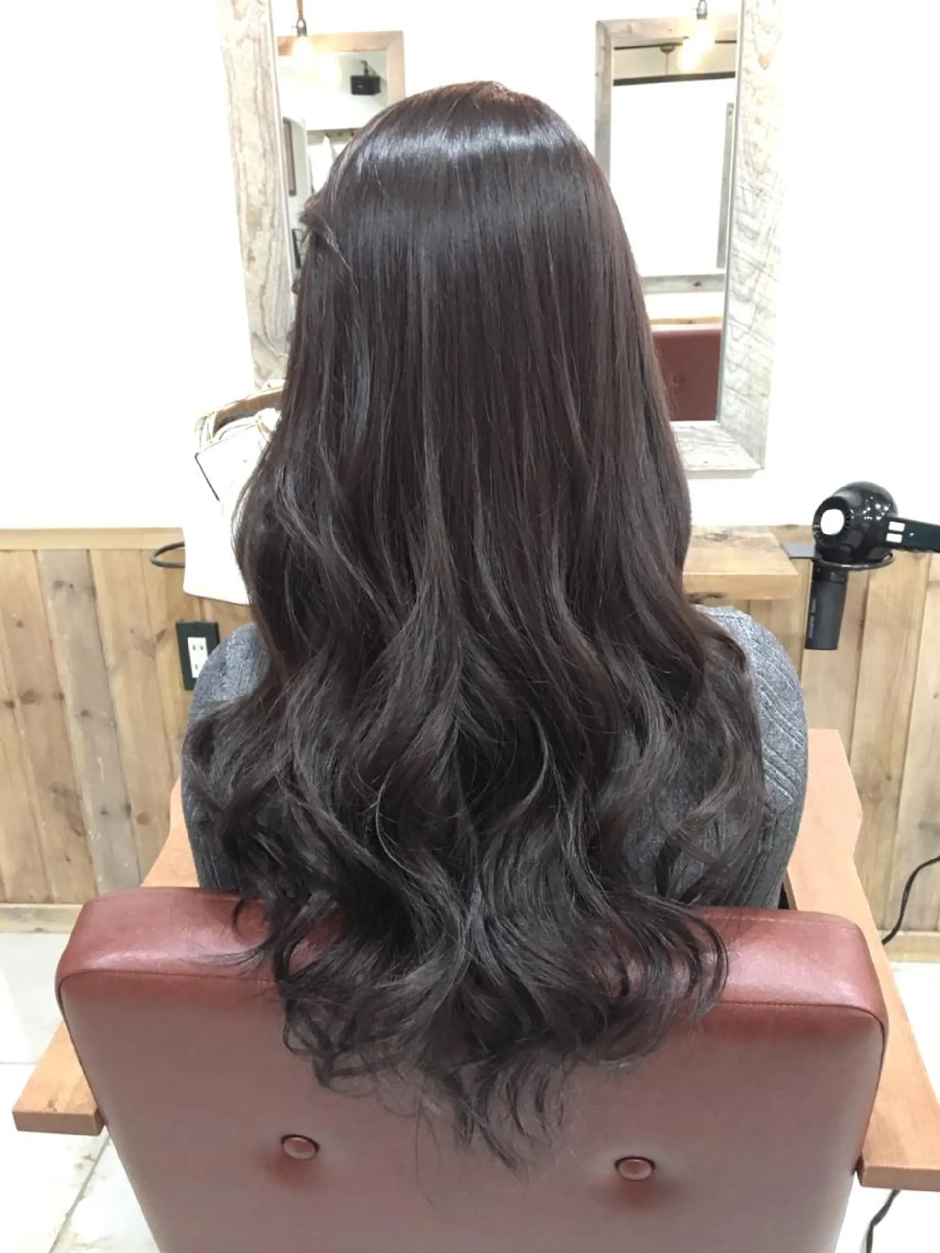 ロング カラー アッシュ アッシュグレー Oasis所属・🦋Oasis RINA 🦋のヘアスタイル