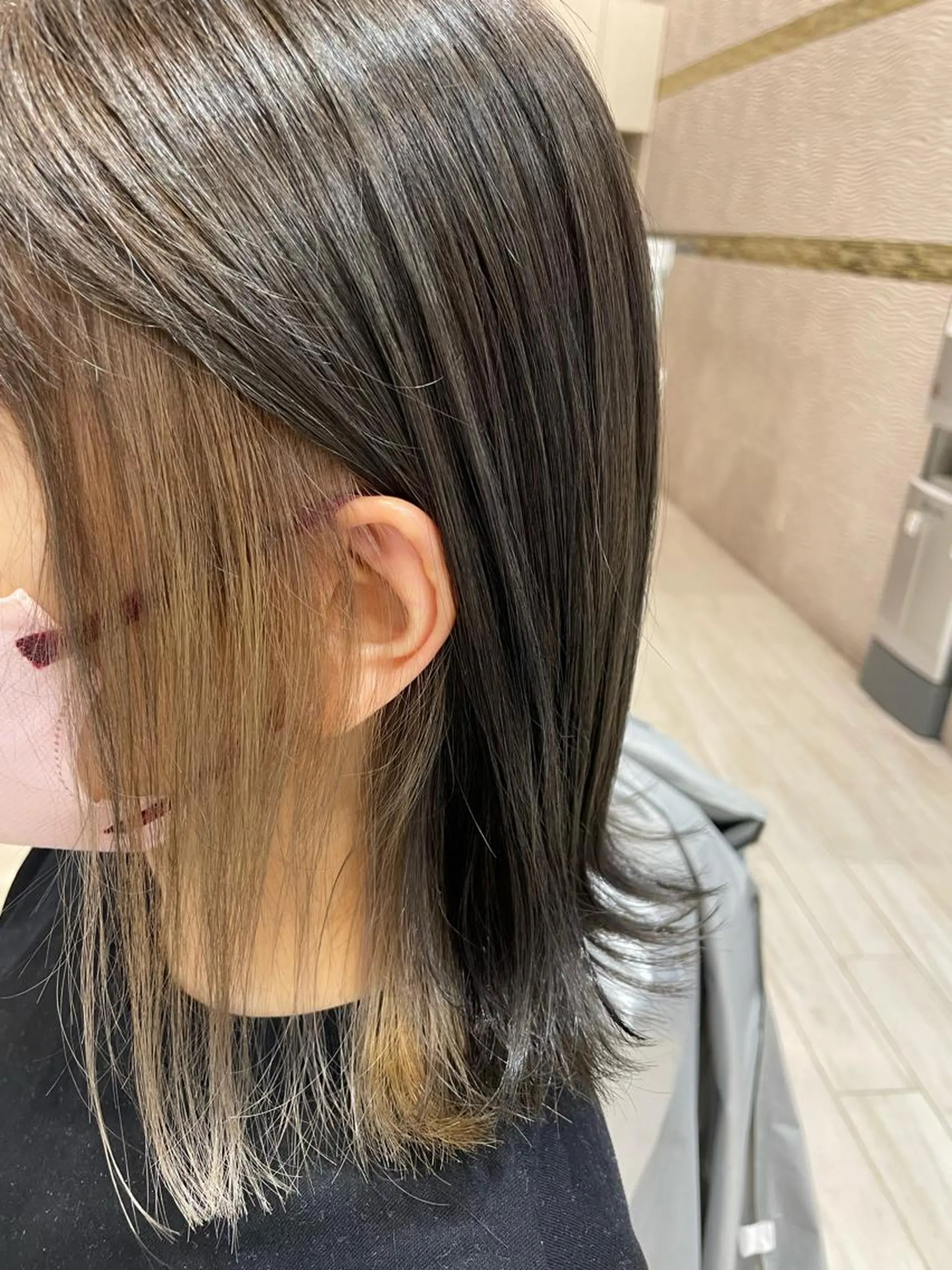 ミディアム カット ヘアカラー トリートメント MAI /BUCKS/天王寺のヘアスタイル