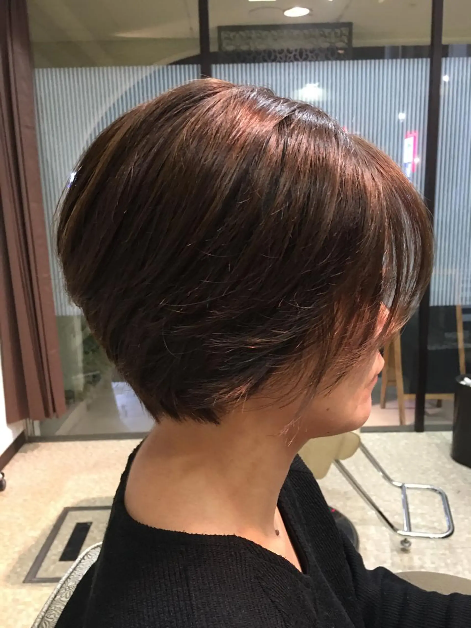 ショート ショートヘア Agu  hair rupia 金沢店所属・金沢美容室/ 艶髪/夜営業/JINのヘアスタイル