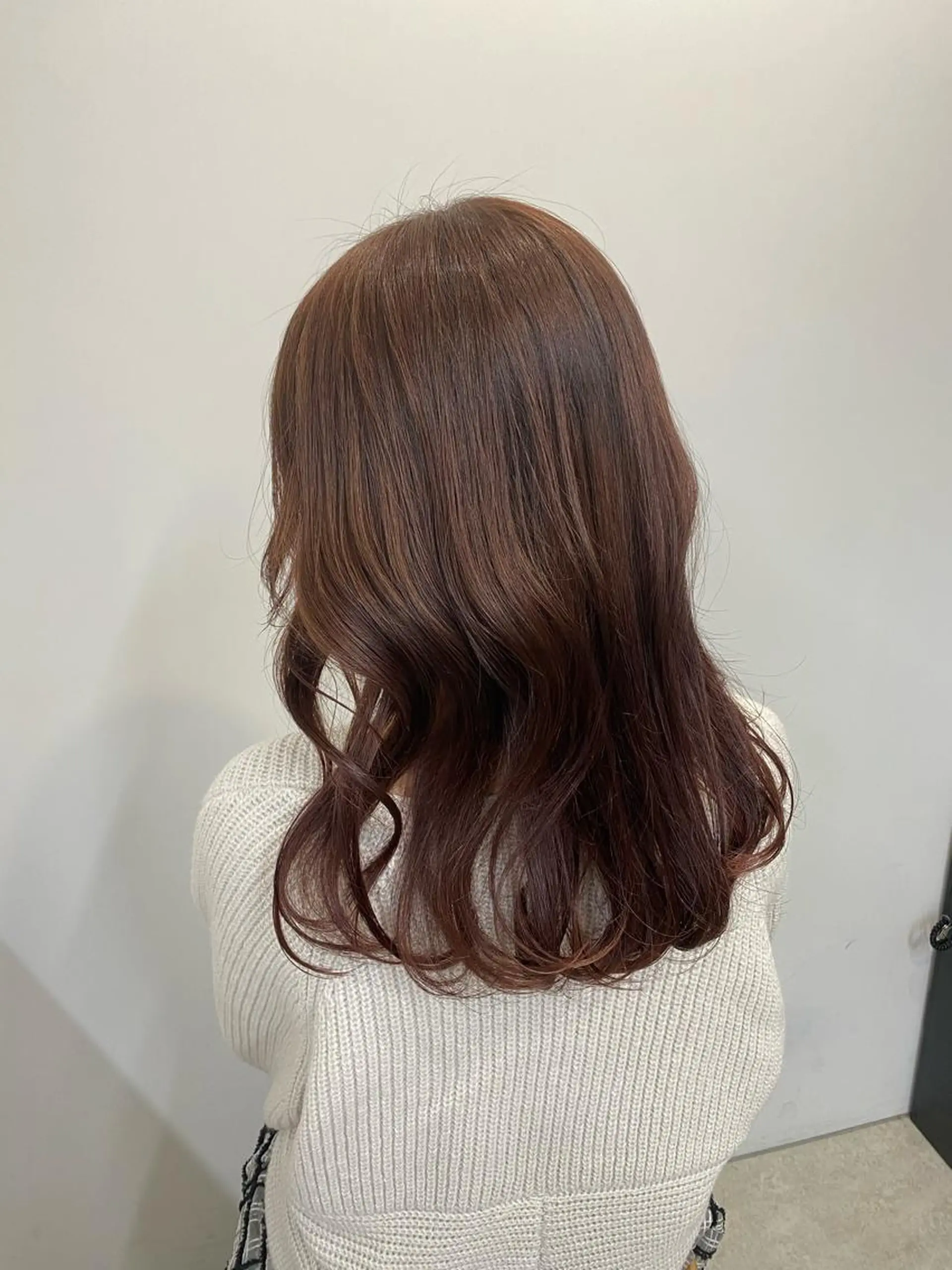 ロング カラー パーマ ヘアアレンジ メンズ キッズ ネイル マツエク・マツパ アイブロウ 透明感ワンカラー梅田 ダブルカラー/川上のヘアスタイル