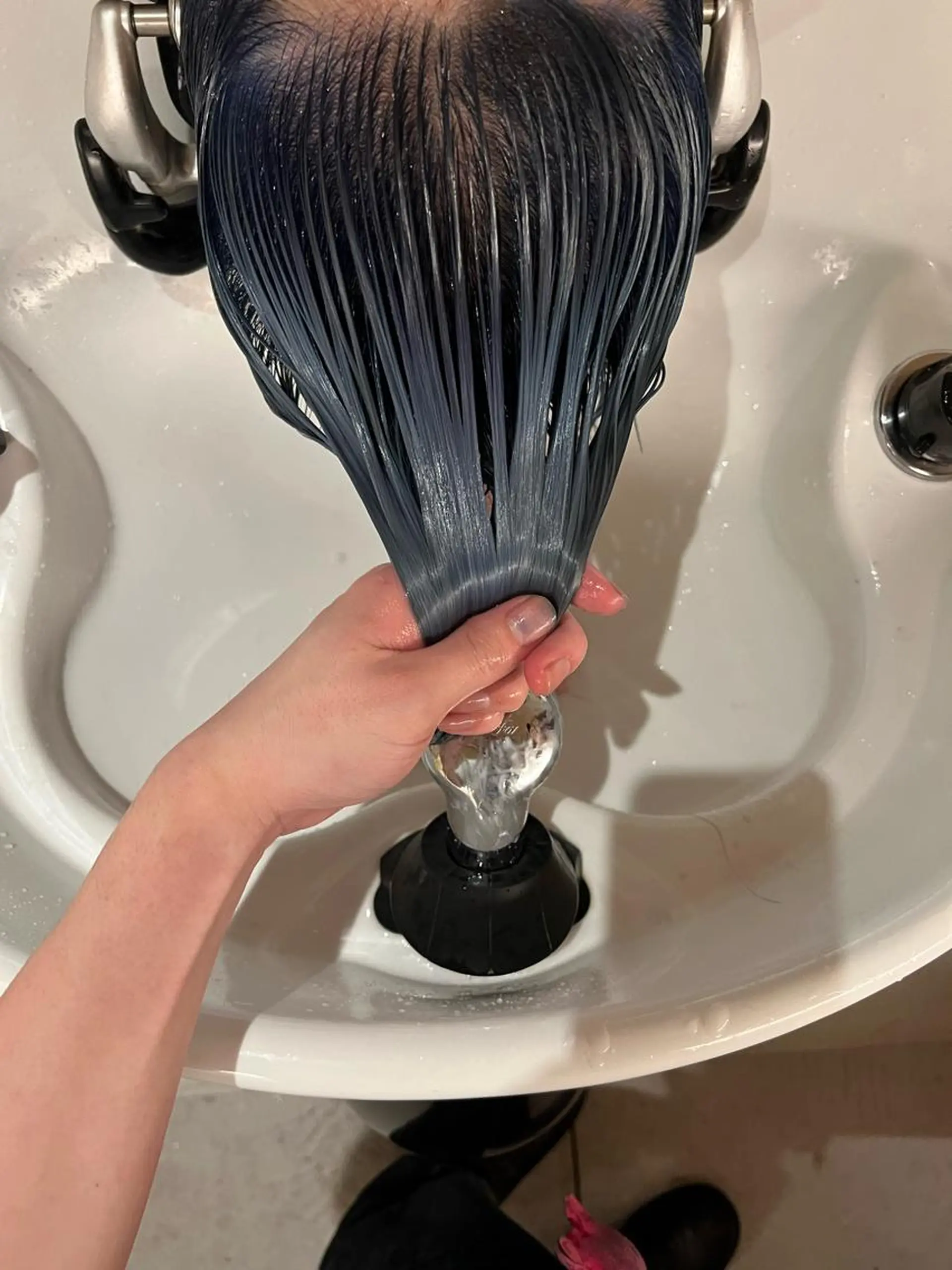 ショート カラー ブリーチ ヘアカラー トリートメント ヘアセット レイヤー専門家 ダブルカラー修のヘアスタイル