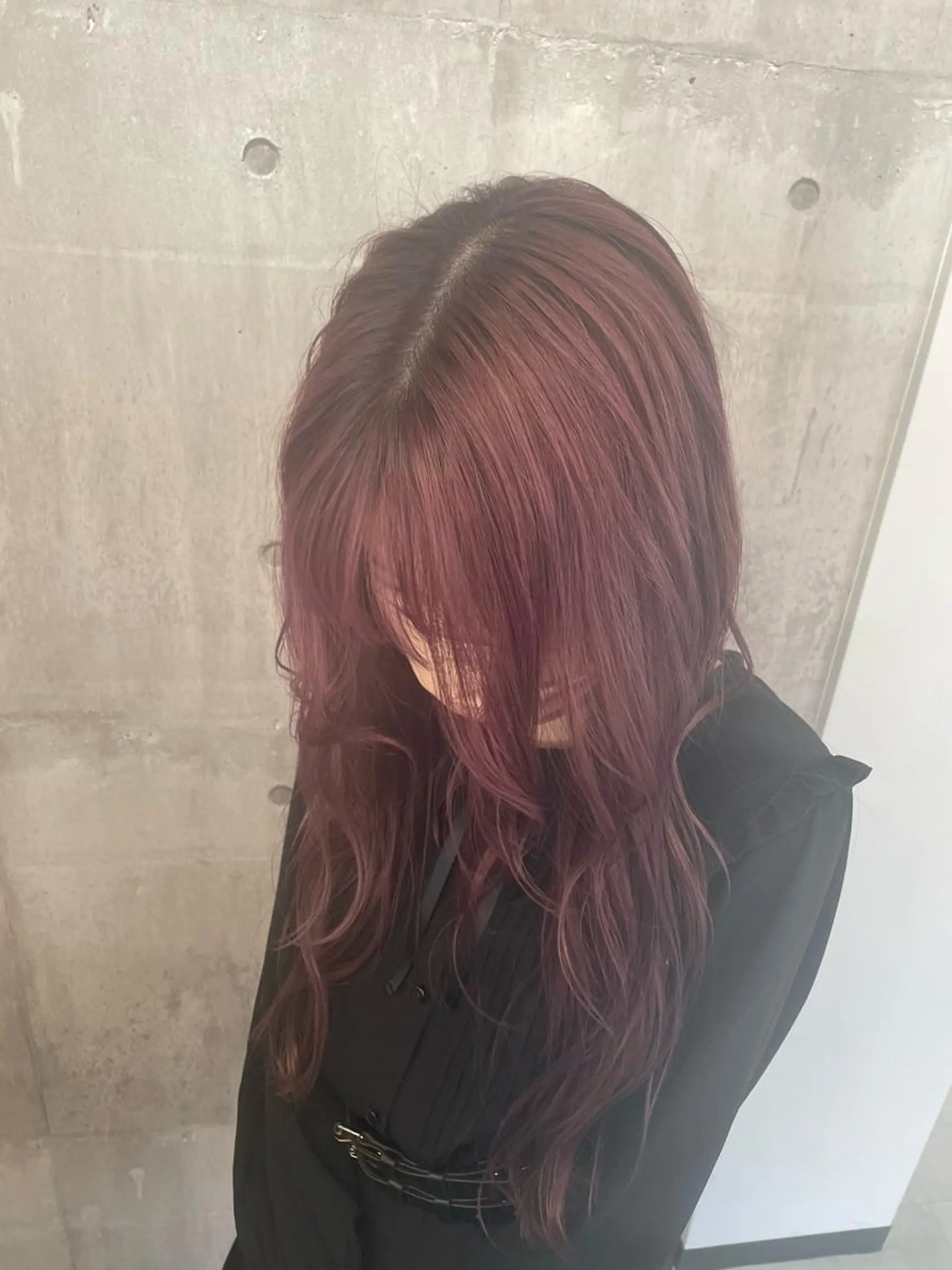 カラー ブリーチ ブリーチなしカラー カット ヘアカラー _WHITE浜松店 もえかのヘアスタイル