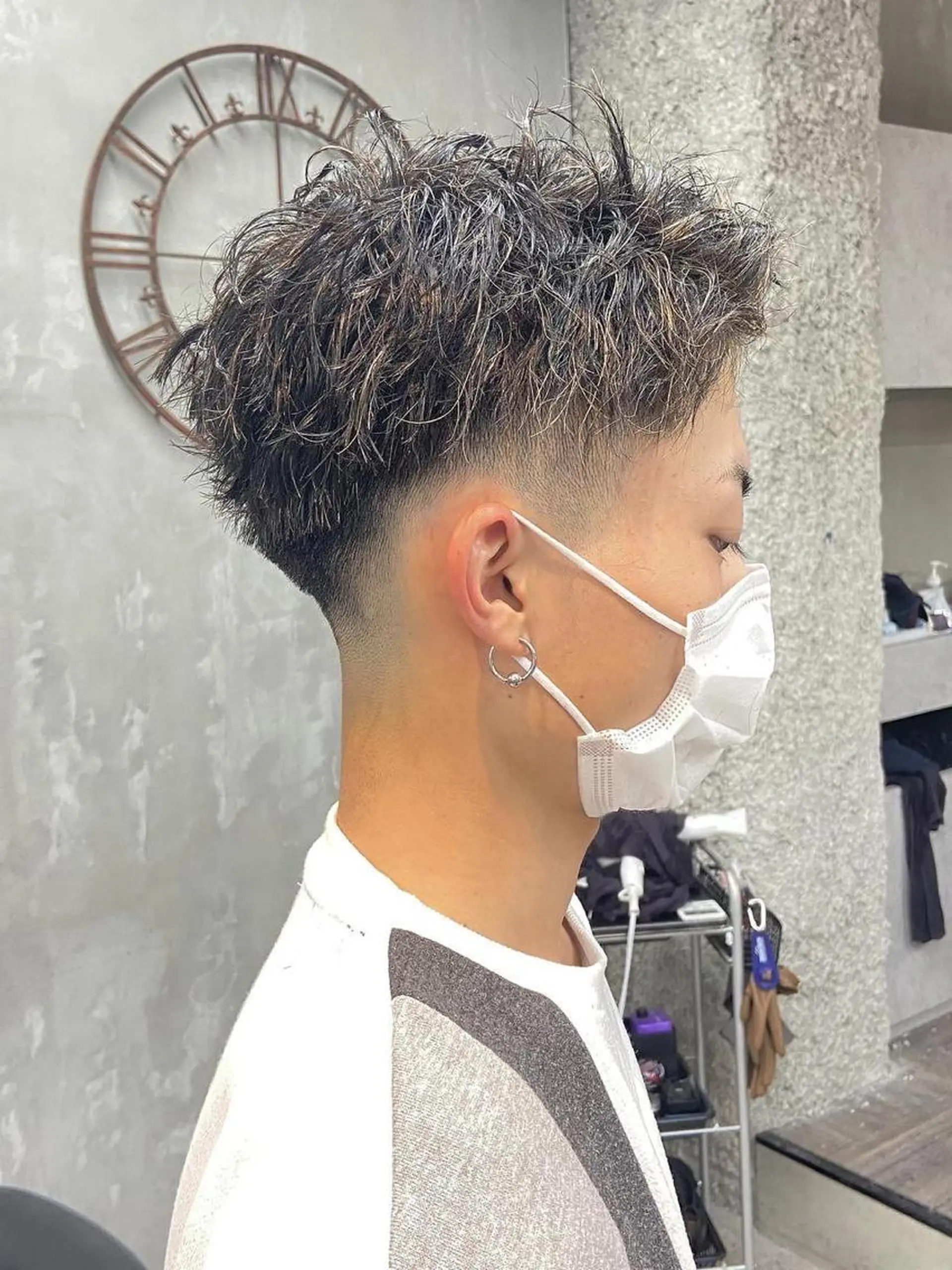 メンズ number天王寺 ほたるのヘアスタイル