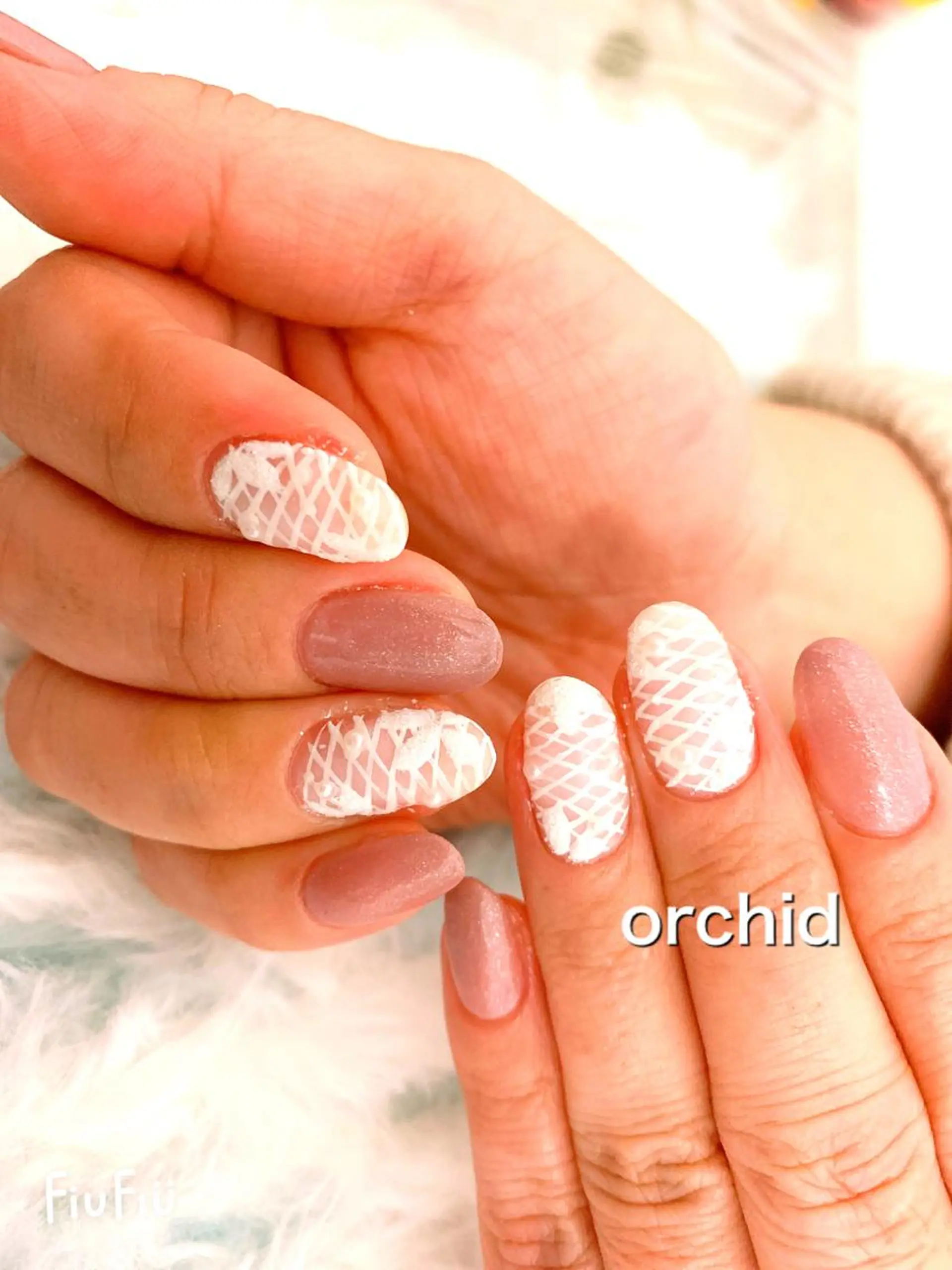 ネイル orchid ♡オーキッドのネイルデザイン