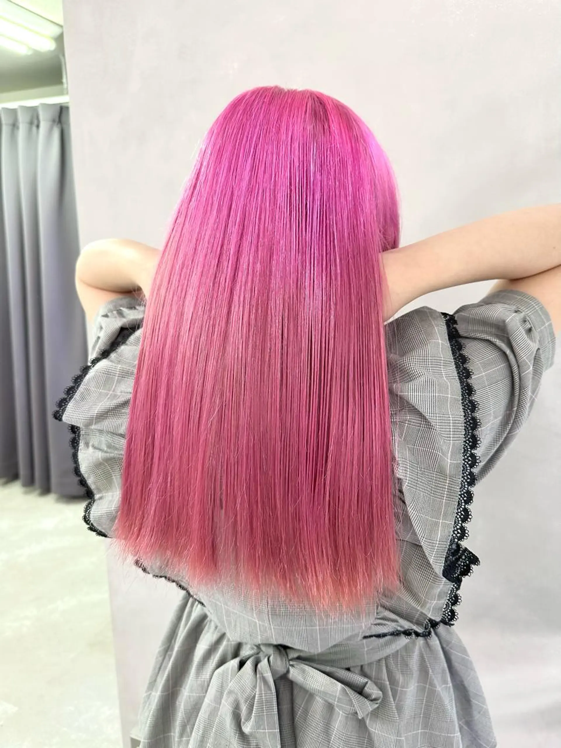 ロング カラー ブリーチ ハイトーンカラー ピンクカラー ハイトーン/ショート /akane🐰♥️のヘアスタイル