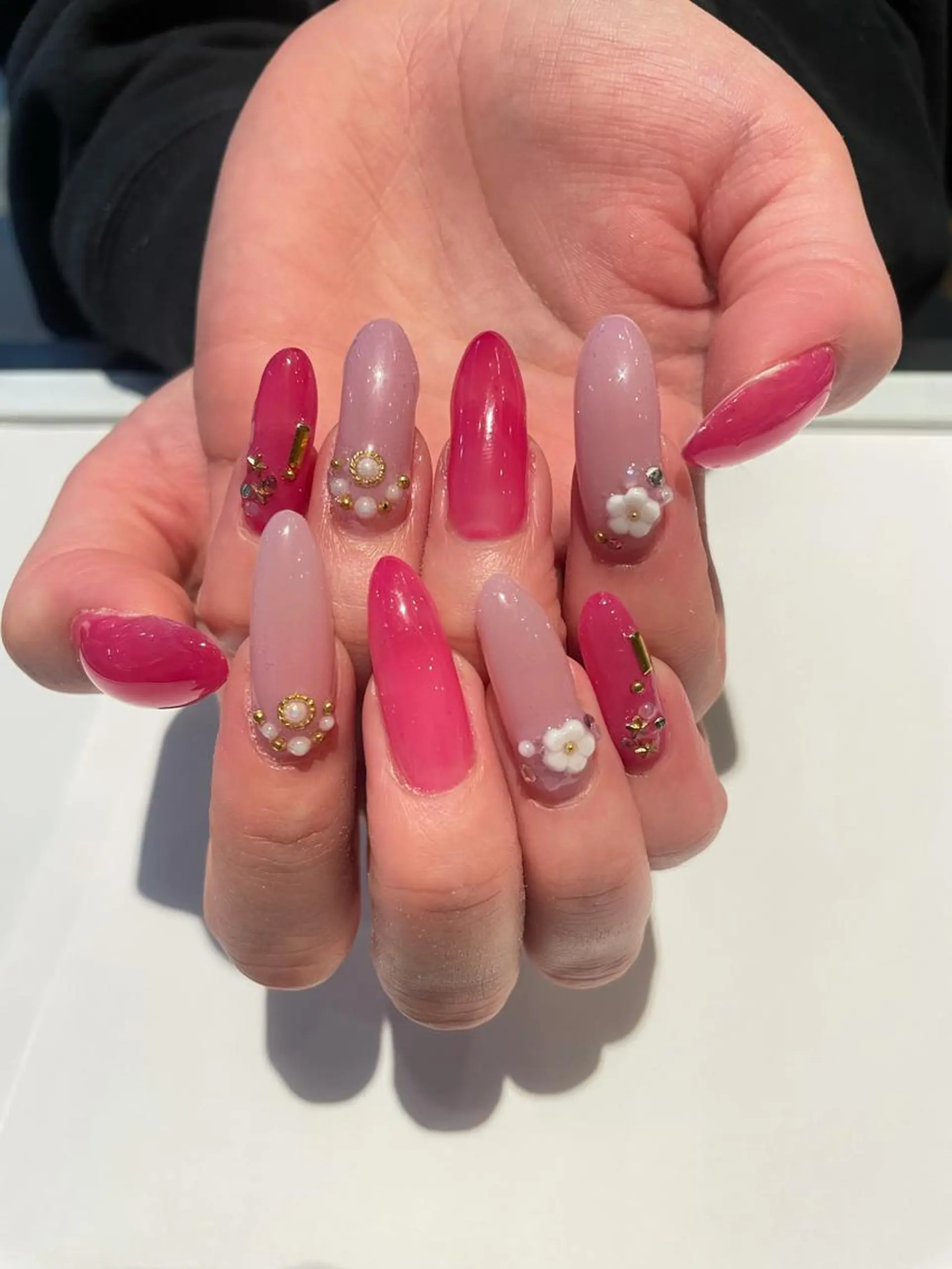 ネイル ハンドネイル 大阪福島 韓国まつげ Sayaka🤍🐩のマツエク・マツパデザイン