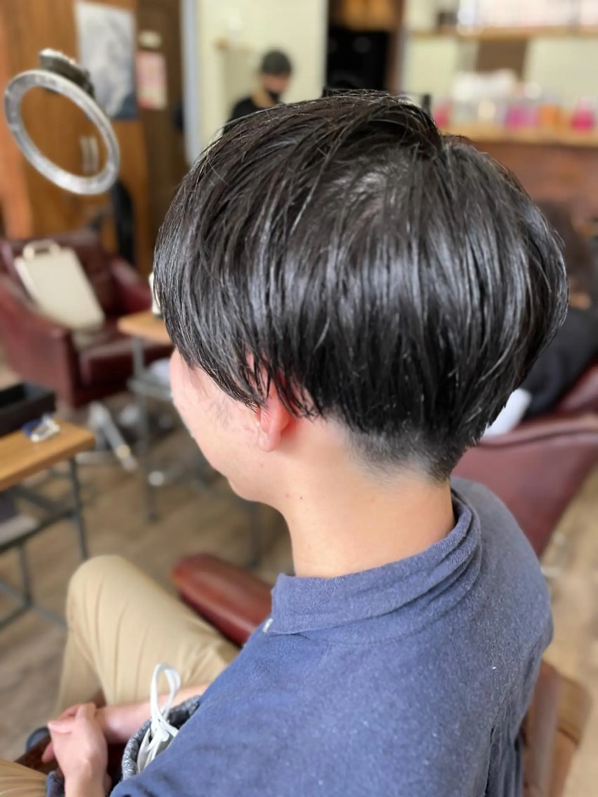 ショート メンズ ツーブロック 刈り上げ HAIR MAKE Avalon 橋本店所属・💎白髪染めも対応 🙆👌山本明菜のヘアスタイル