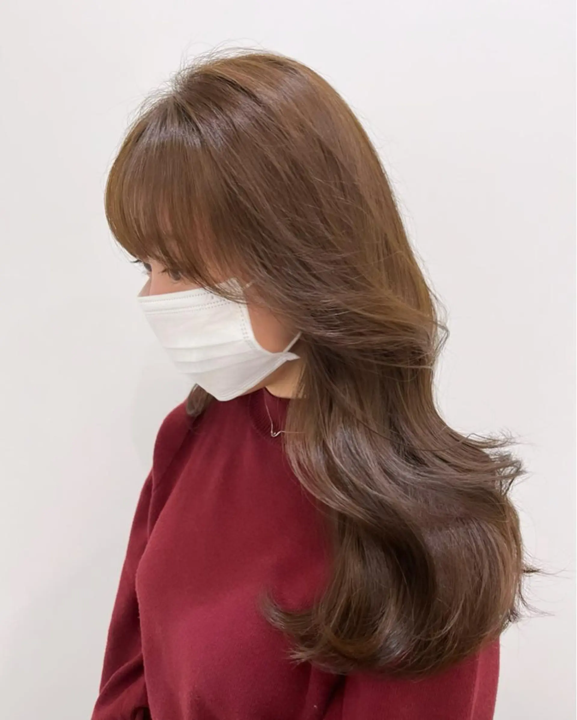 ロング カラー ヘアアレンジ 椿森 美瑠紅の眉毛・アイブロウイメージ