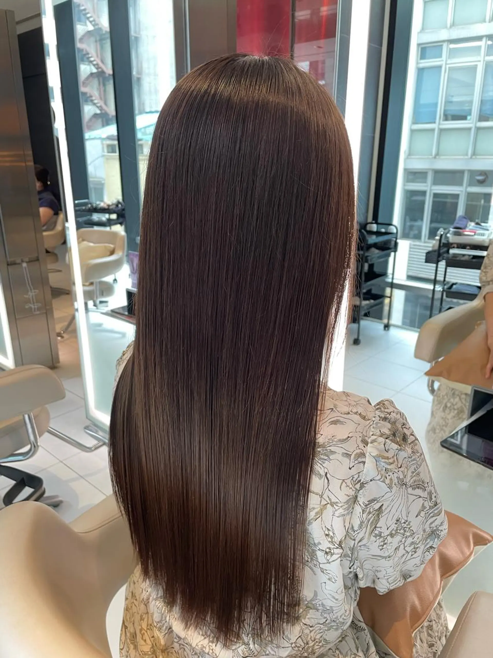 ロング 守屋 寿哉のヘアスタイル