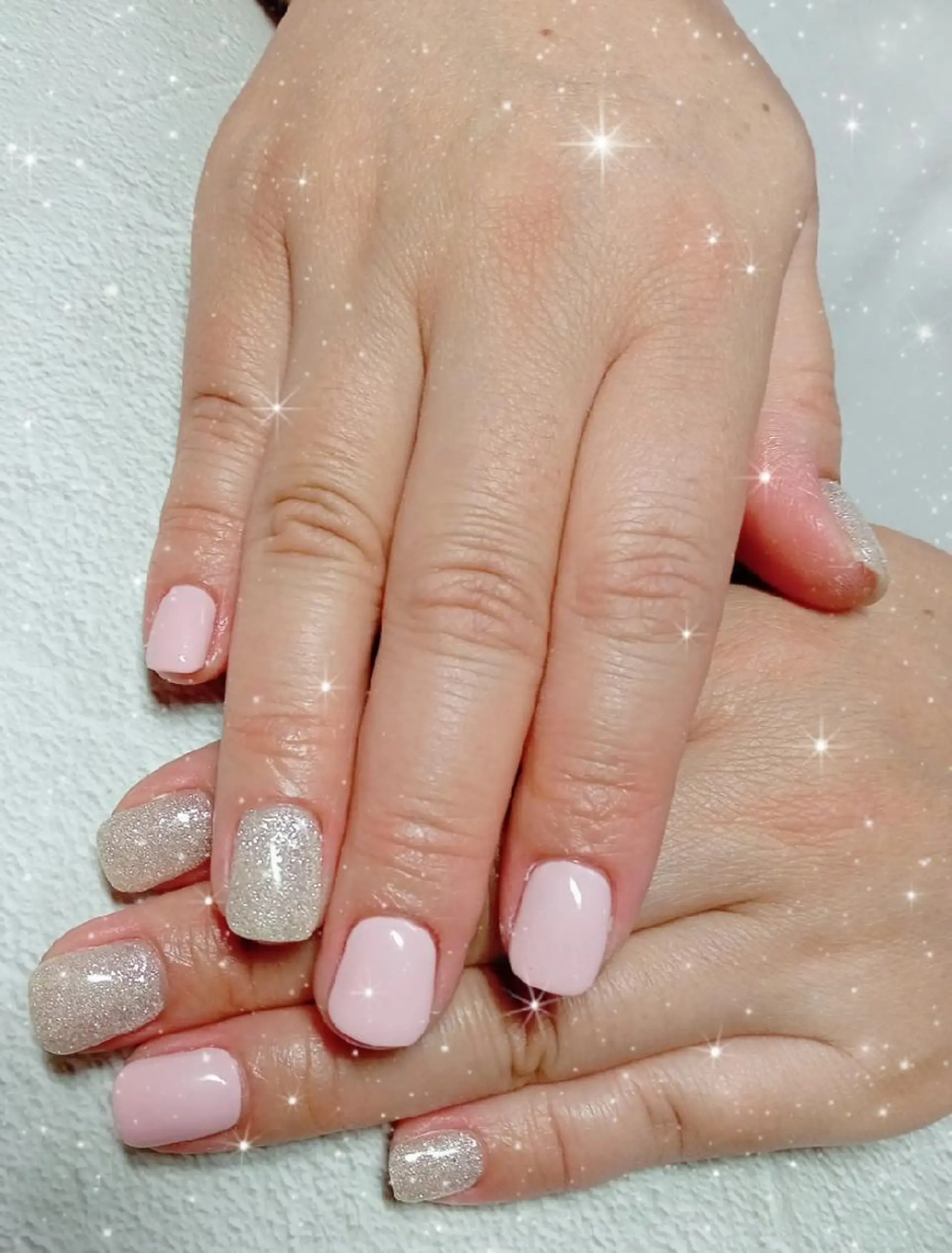 ショート ネイル ワンカラーネイル ハンドネイル flure de neige yukiのネイルデザイン