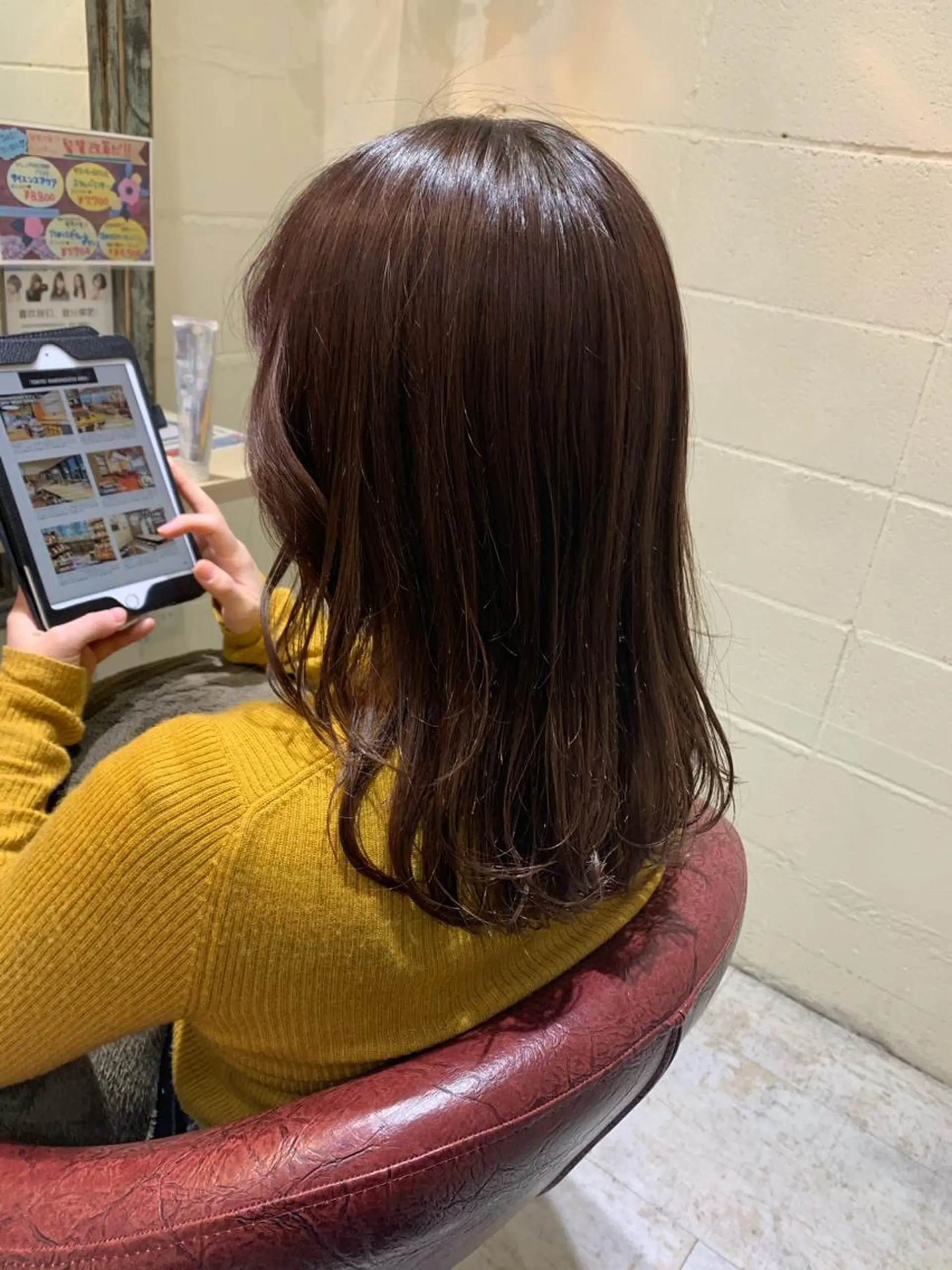 セミロング カラー The one and only. Shizuoka所属・メンズ特化パーマ 美容師/小泉賢徒のヘアスタイル