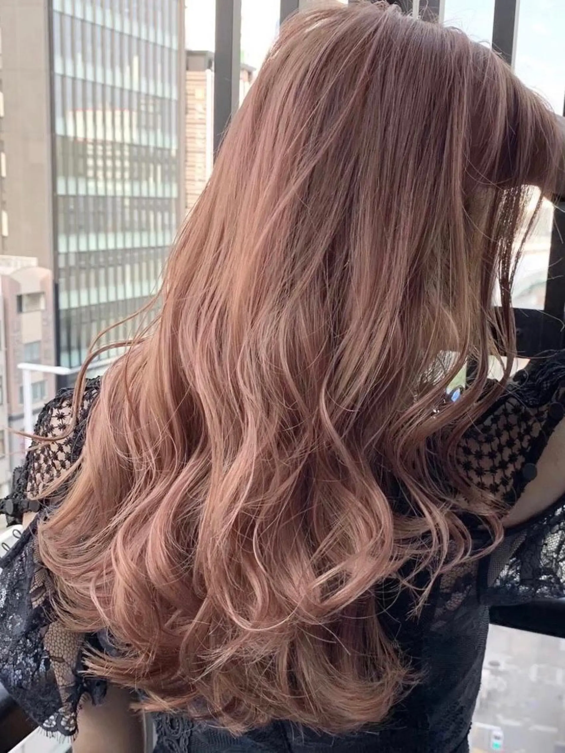 ロング ヘアカラー 大人ボブ/透明感 カラー/松原和志のヘアスタイル