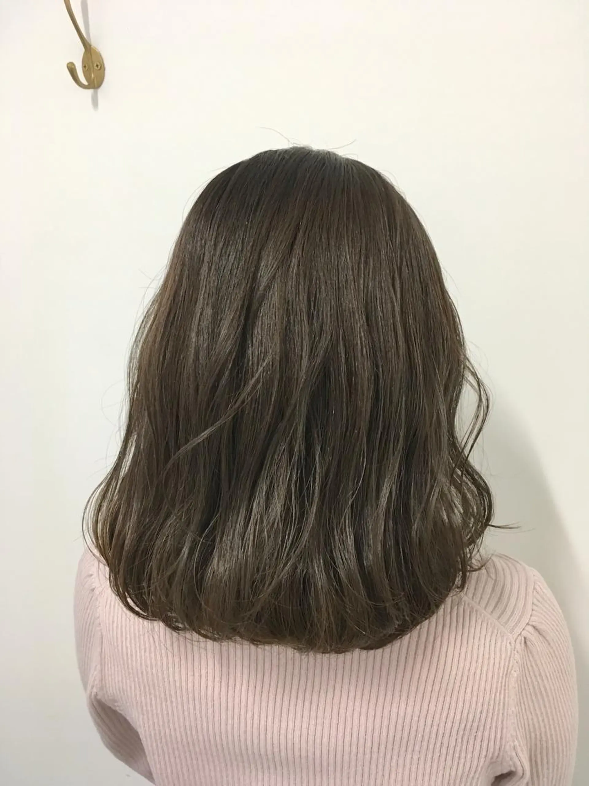 セミロング カラー ベージュカラー go today shaire salon 本店所属・yoshi ☆のヘアスタイル