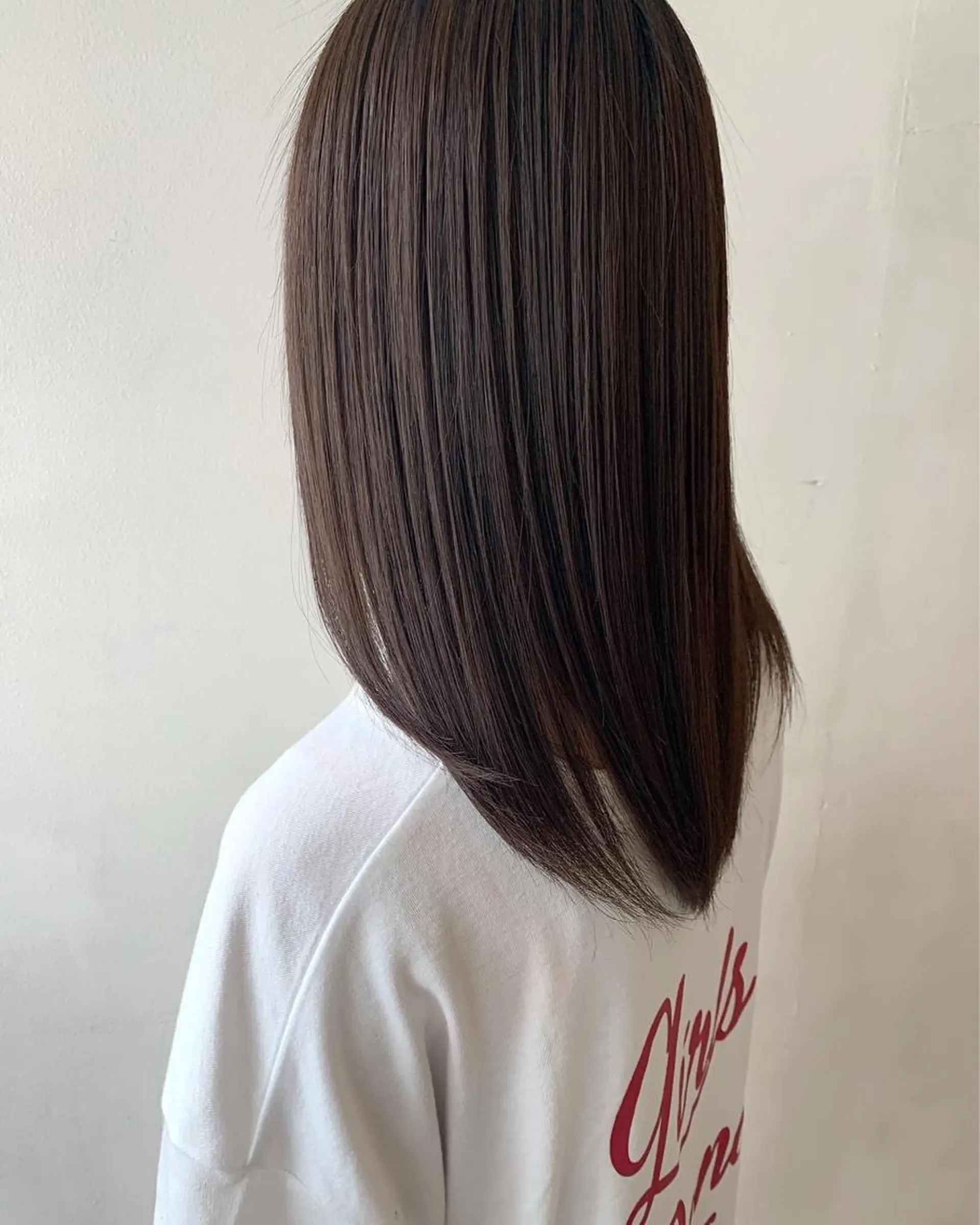 セミロング くせ毛 🌟アレンジが似合う カラー🌟Rumiのヘアスタイル