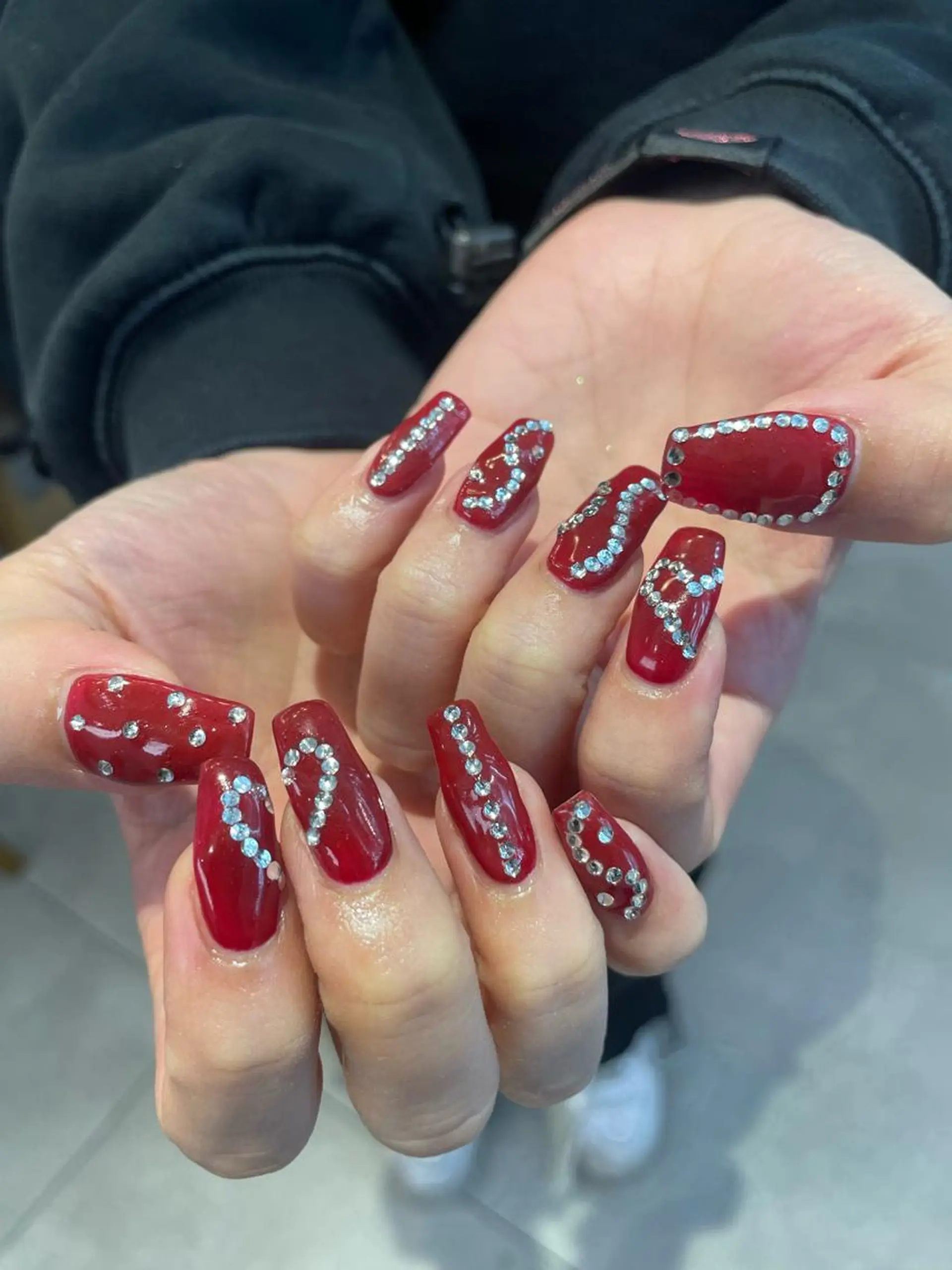 ネイル スカルプネイル ハンドネイル hair&nail ☯️アイリ☯️のネイルデザイン