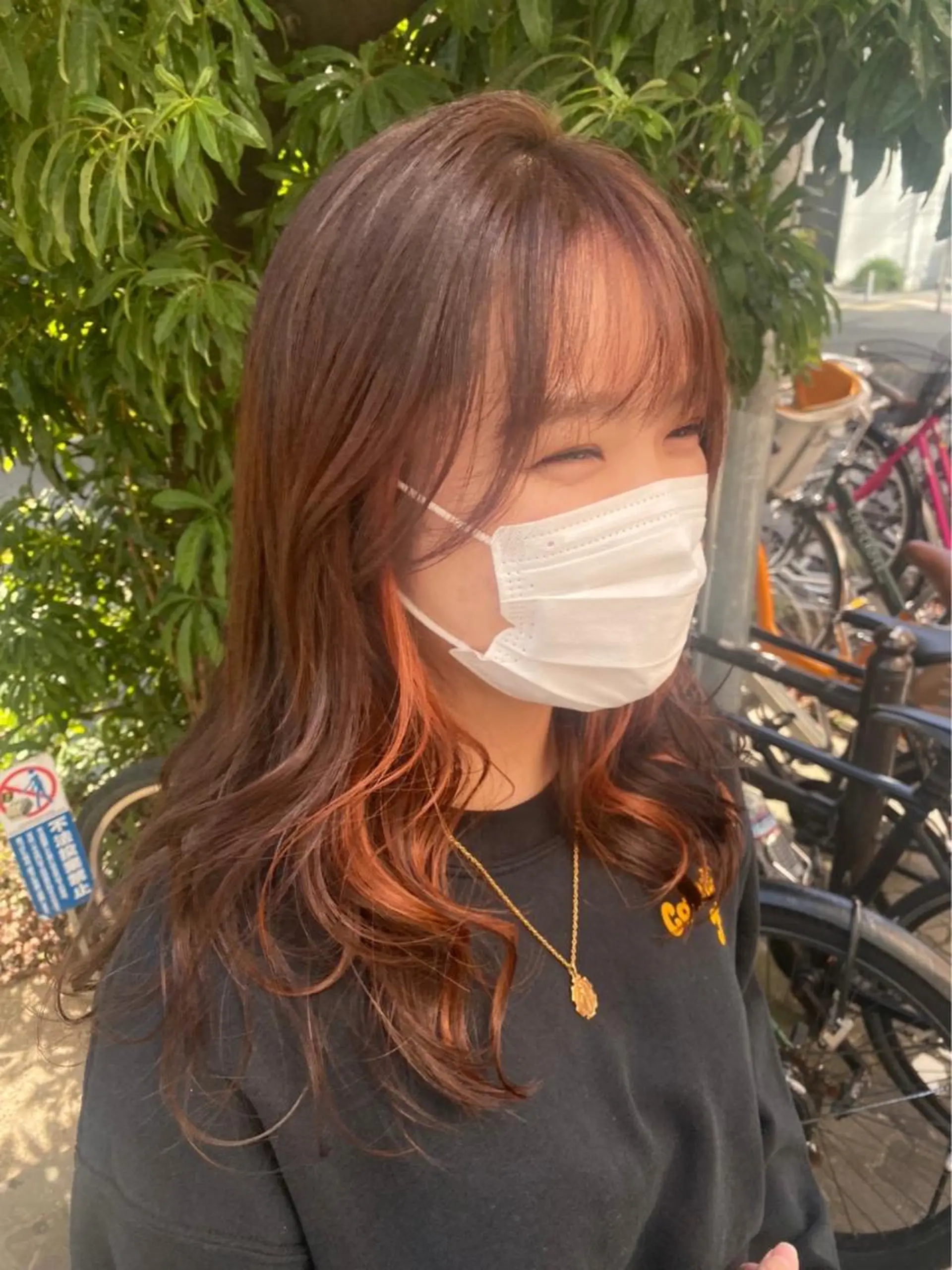 ロング 亀川蓮 Agu hairのヘアスタイル