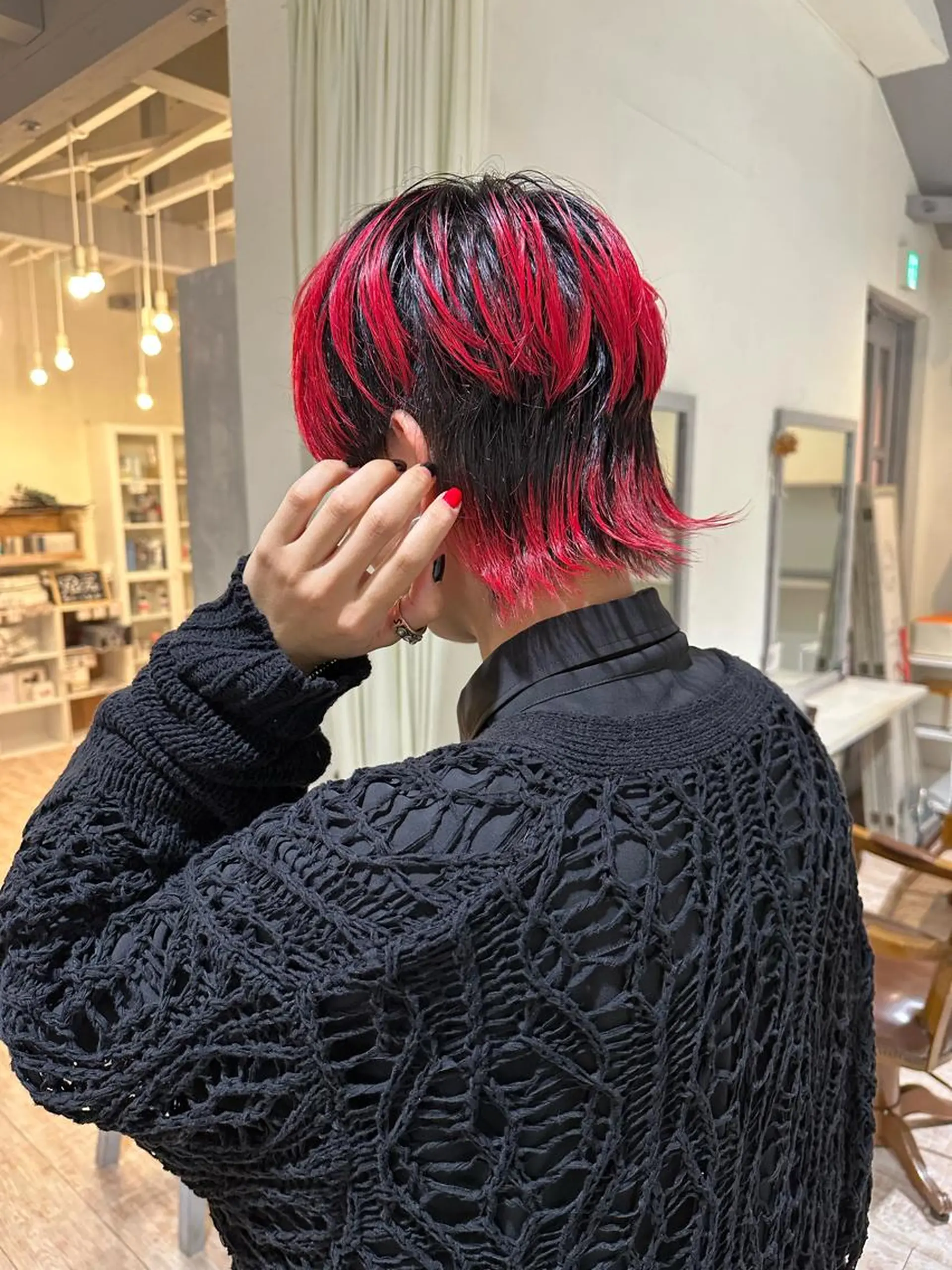 メンズ 小島 咲音/艶カラー /酸性ストレートのヘアスタイル