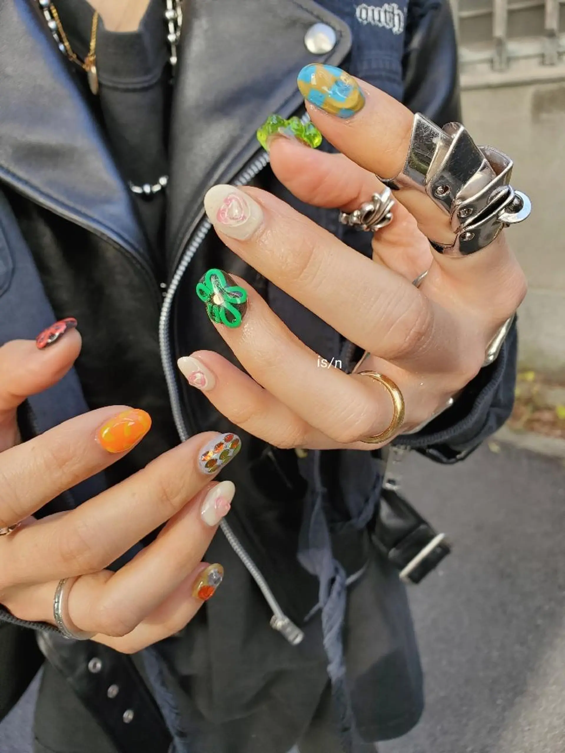 ネイル ハンドネイル 店長 佐藤のネイルデザイン