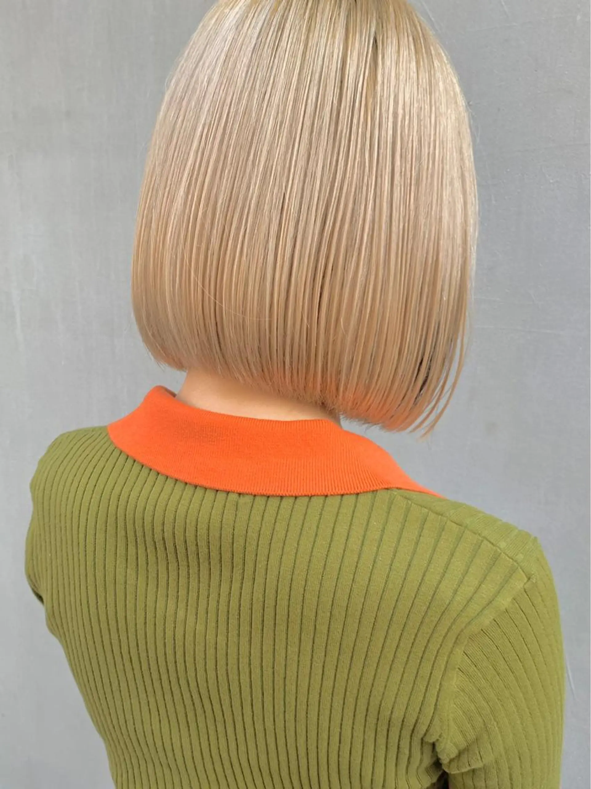 ショート カラー 退色まで透明感ある ダブルカラー/リクのヘアスタイル