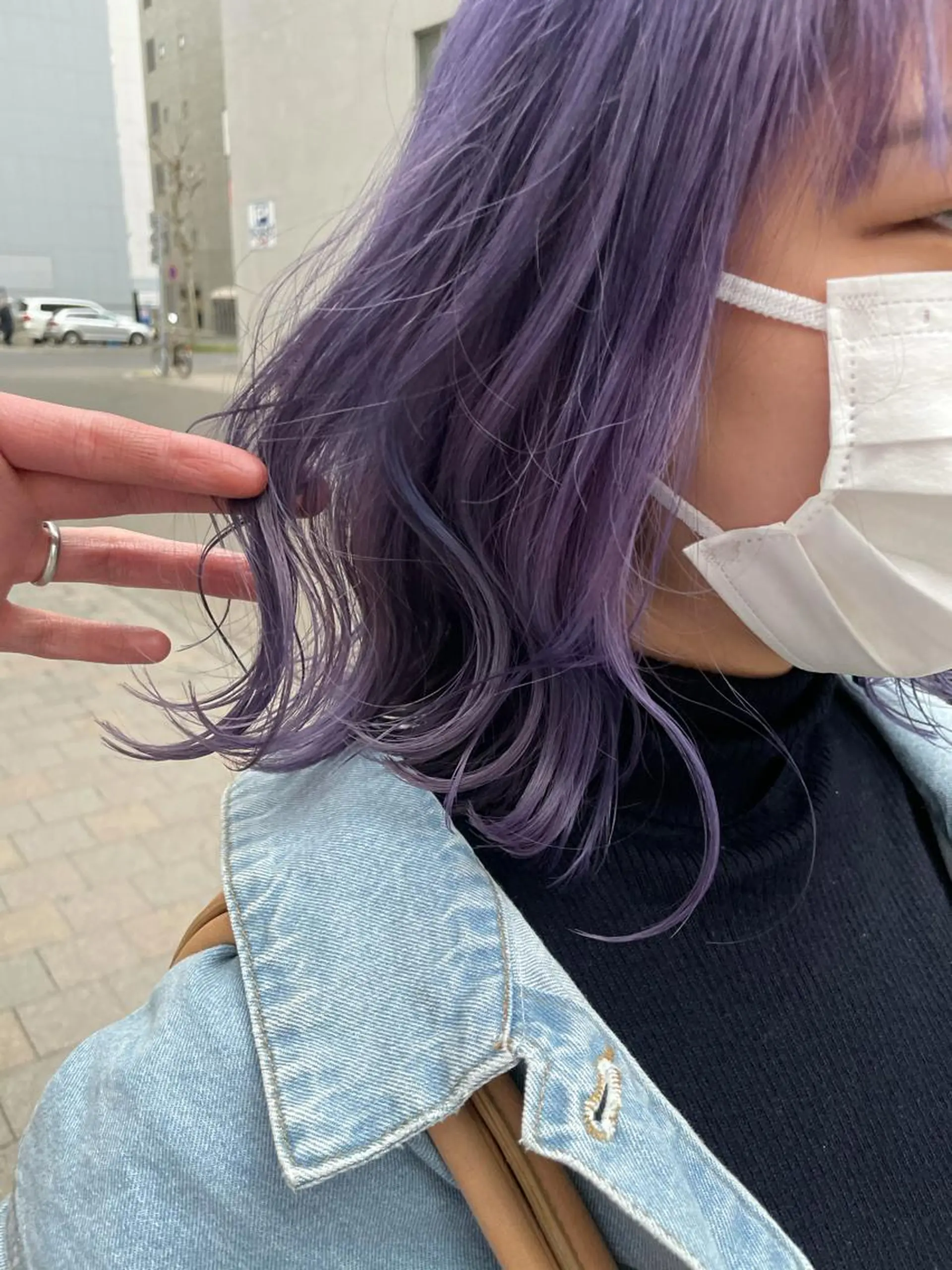 ミディアム カラー hair  salon SALT【ソルト】所属・上水 大夢のヘアスタイル