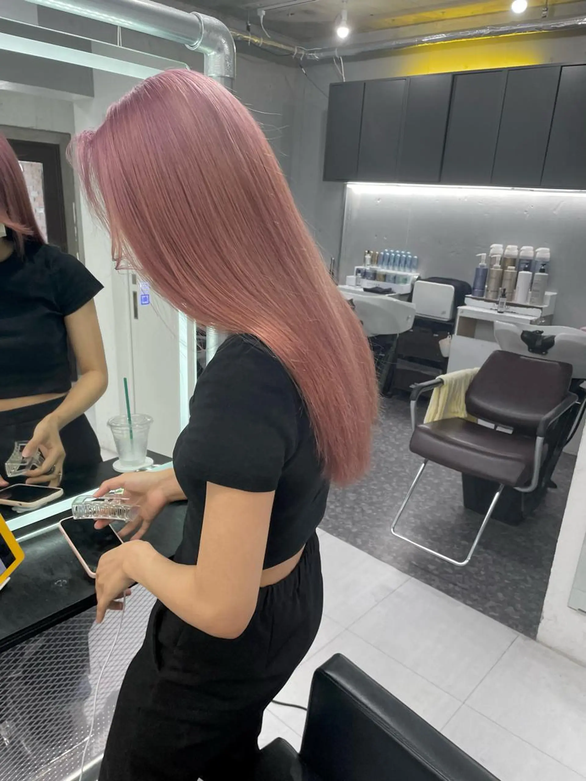 ロング アッシュ ピンクブラウン ボブ 学生 当日予約大歓迎💕/ Chisatoのその他イメージ