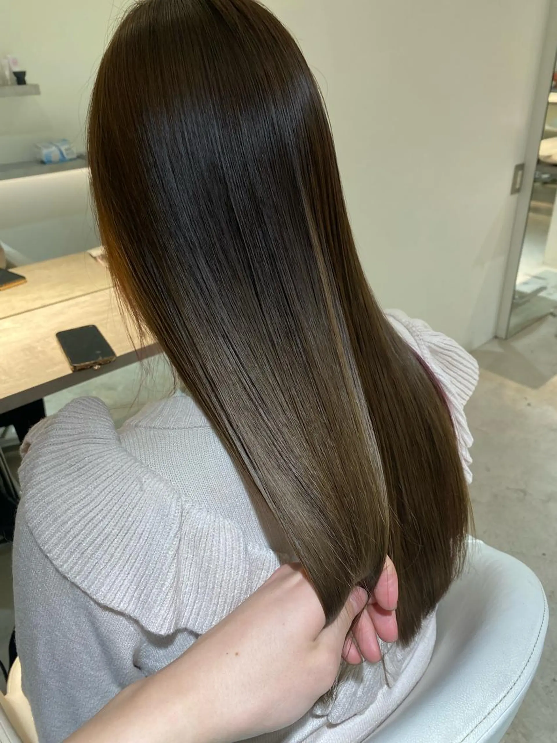 セミロング 髪質改善 トリートメント ヘアカラー トリートメント 🫧艶髪専門🫧 マサヤのヘアスタイル