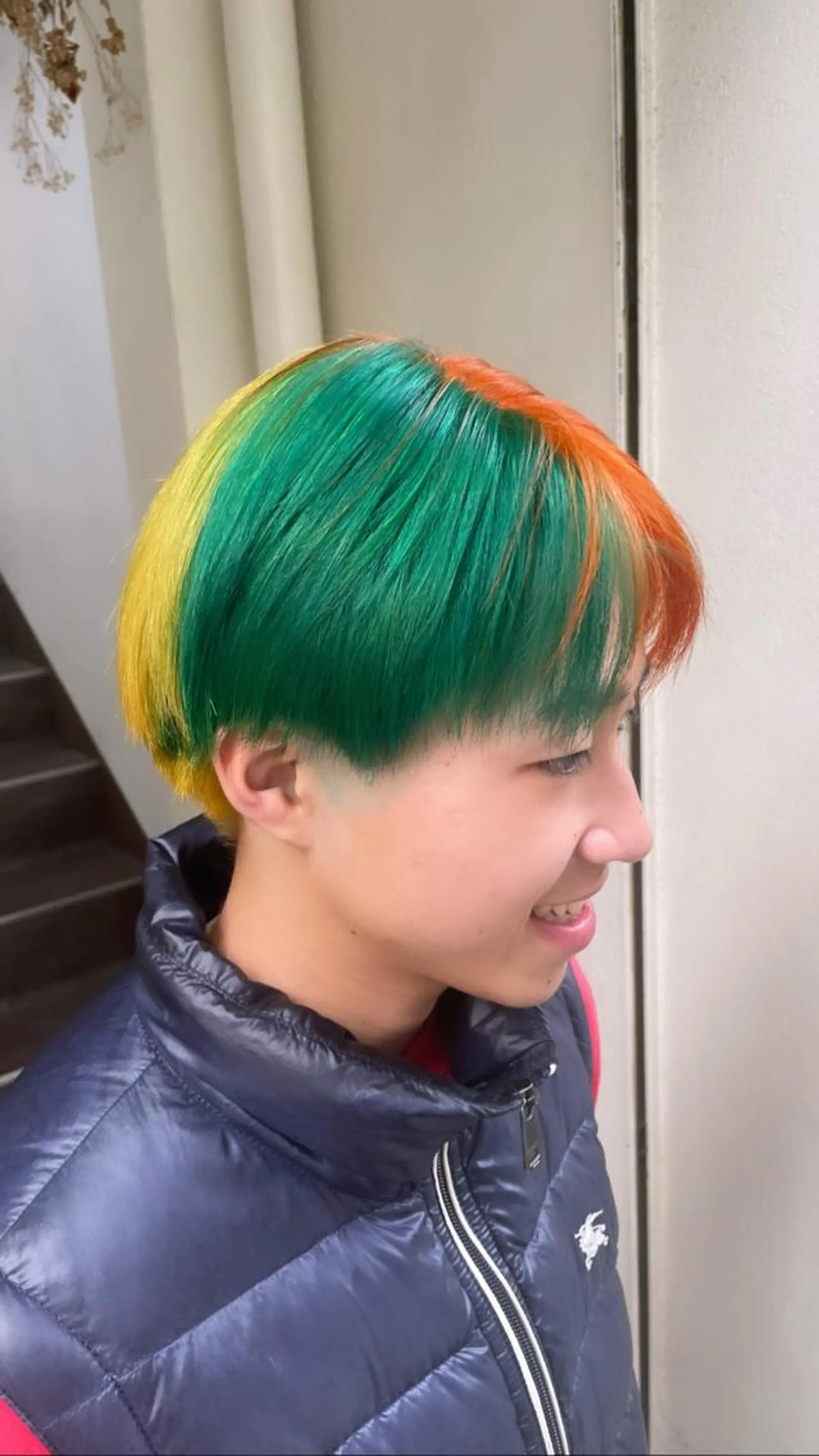 カラー メンズ ヘアカラー silk🕯 hikaruのヘアスタイル