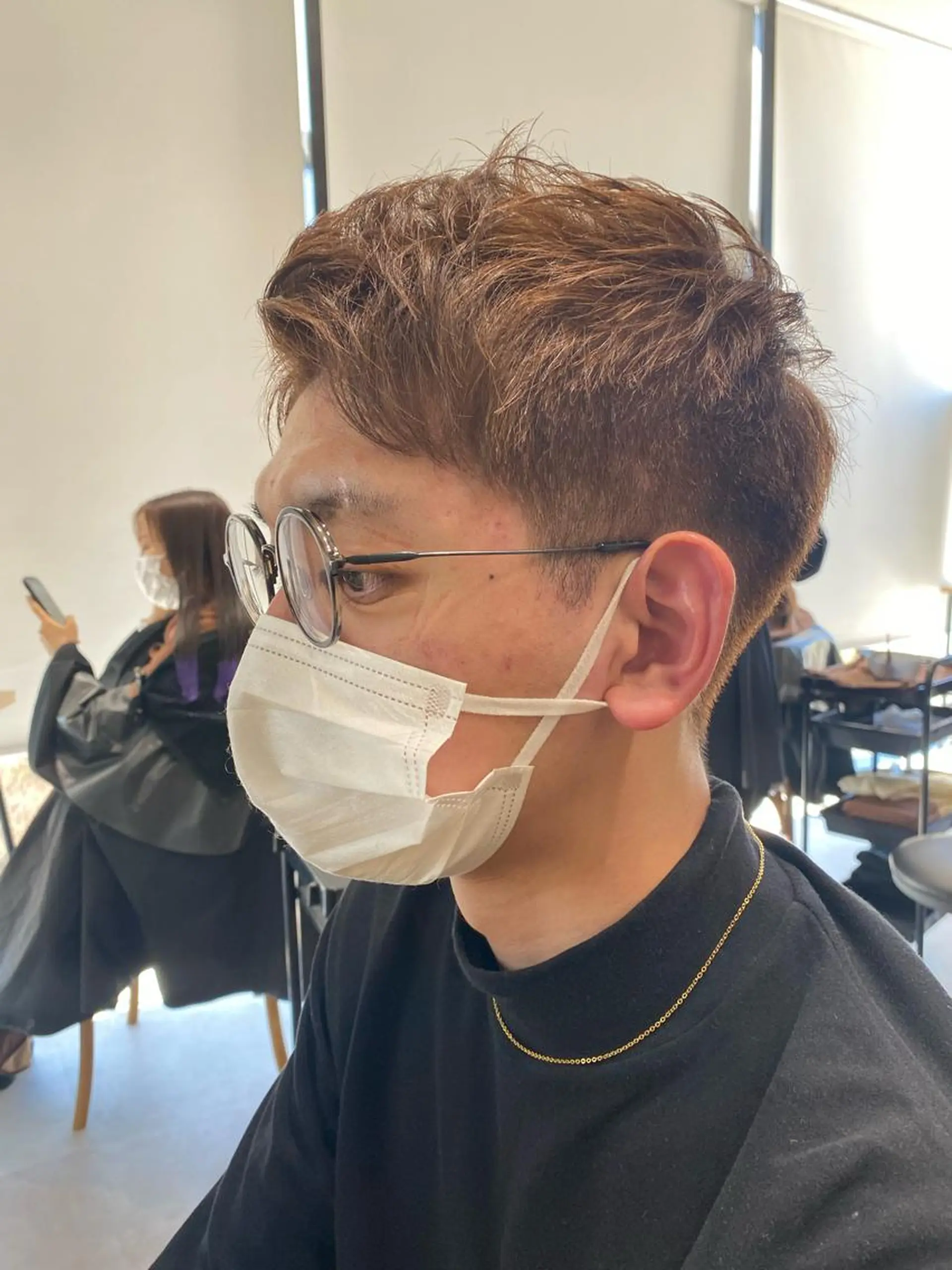 ショート カラー カット ヘアカラー トリートメント Dxxxx III所属・女性目線の大人 メンズ*Ayakaのヘアスタイル