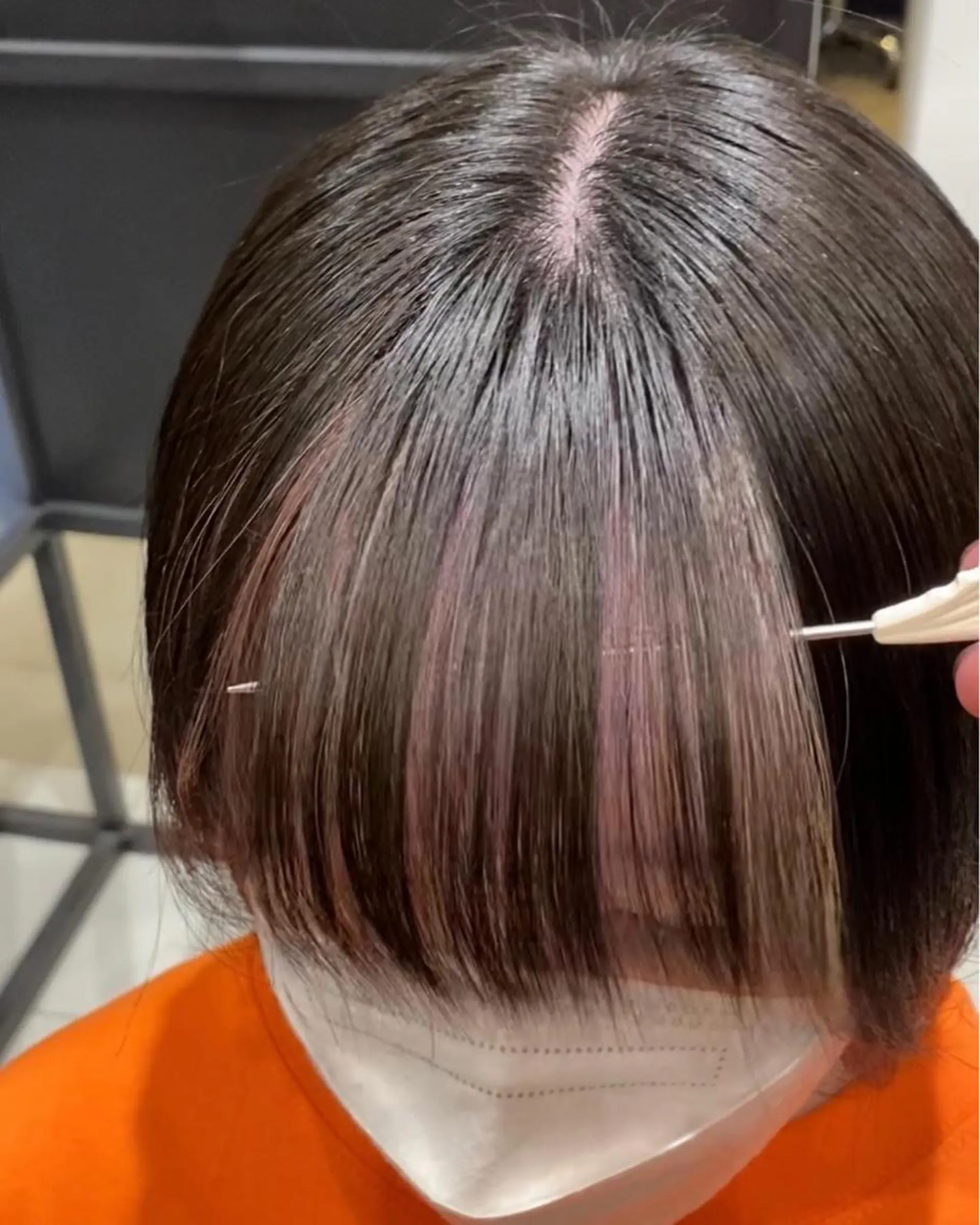 カラー 磯田 冬弥のヘアスタイル