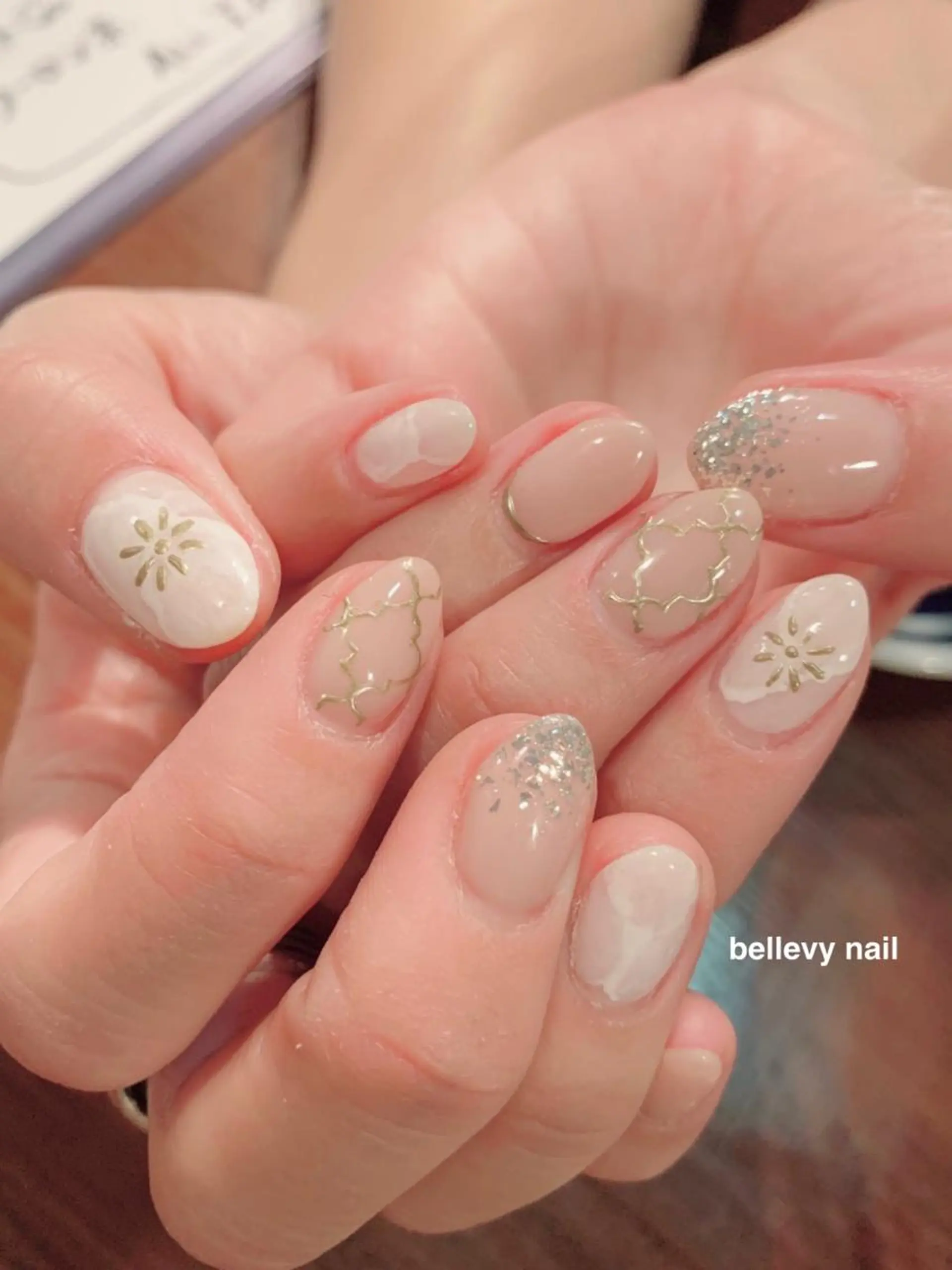 ネイル bellevy所属・藤原 はずきのネイルデザイン