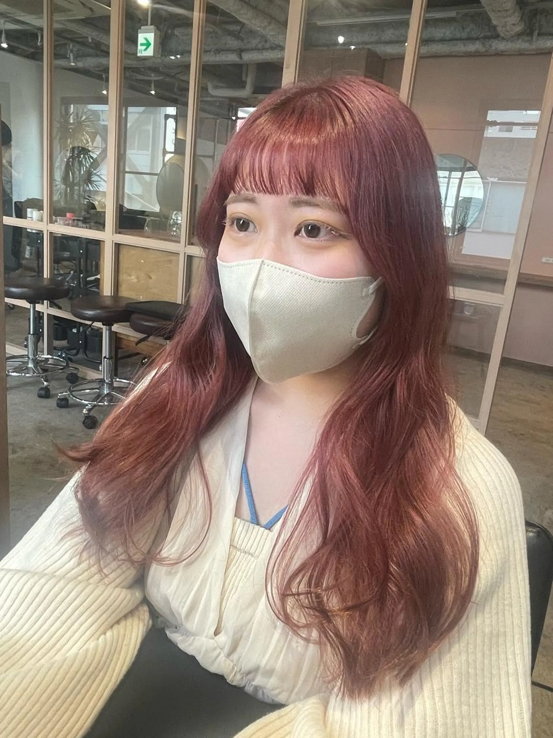 ロング カラー ヘアアレンジ ヘアカラー トリートメント ゆるふわガーリーst yle🩰yuukaのヘアスタイル