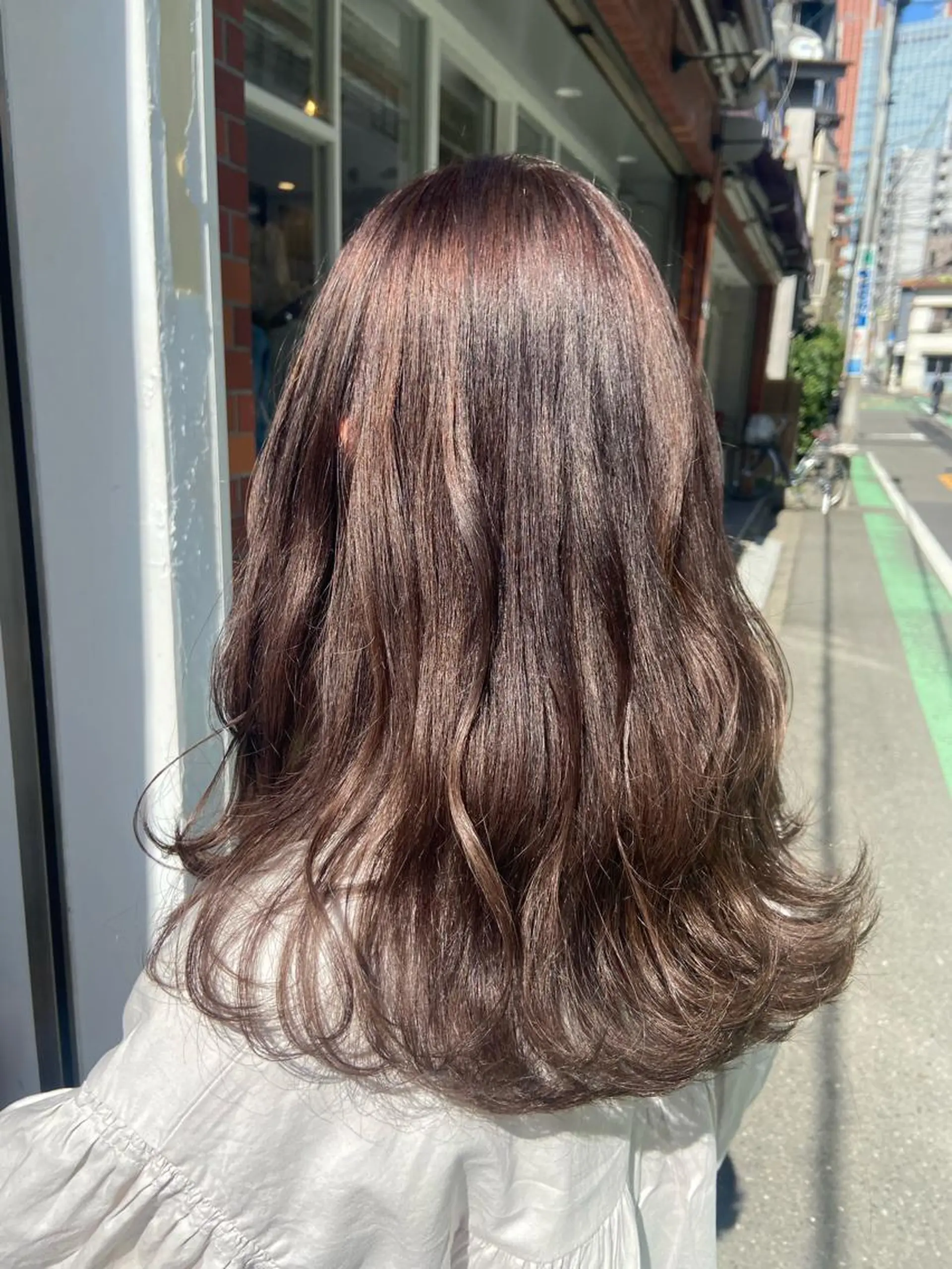 カラー なかむら ゆきのヘアスタイル