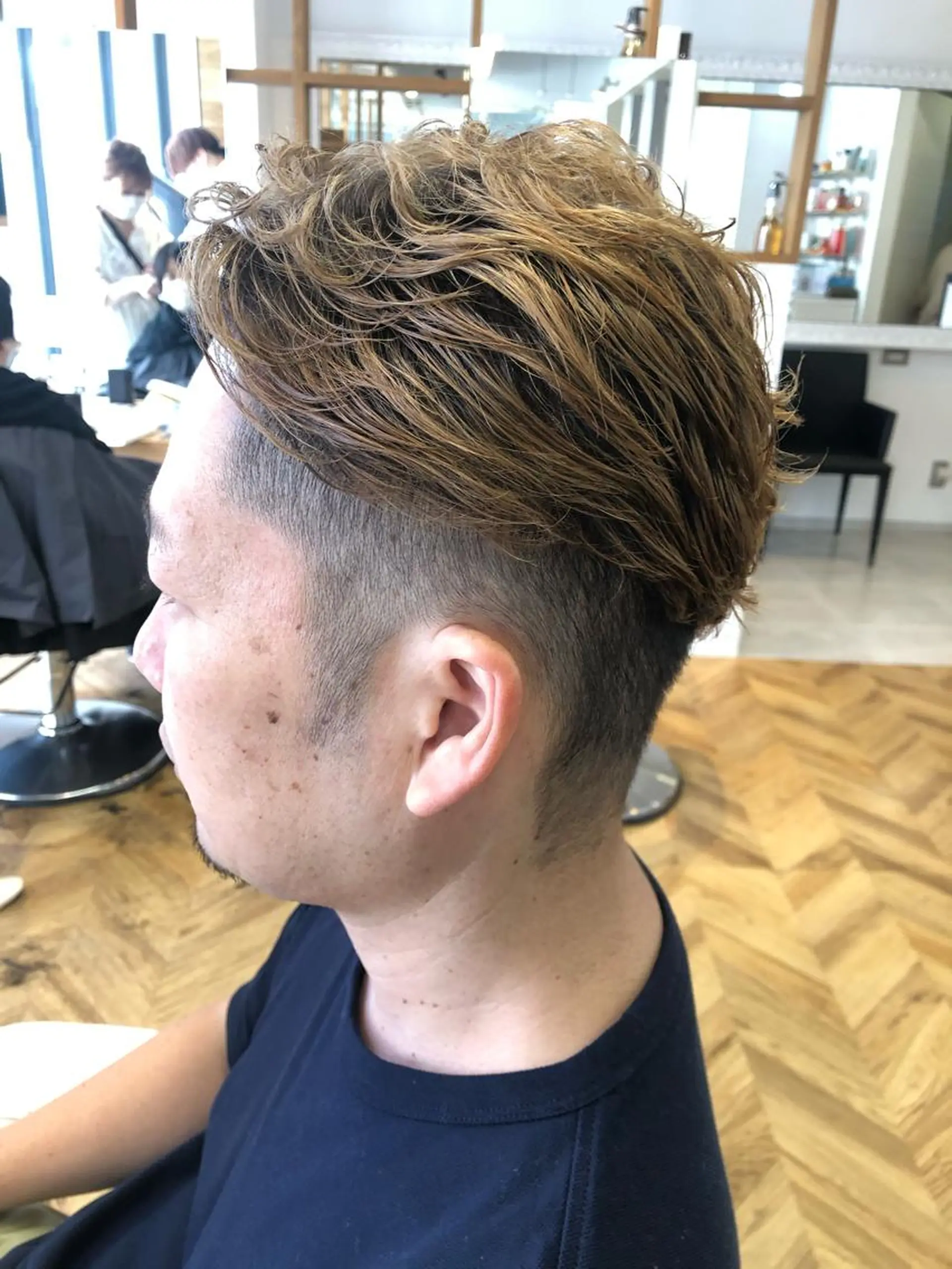 ショート カット パーマ ヤマダ タケトのヘアスタイル