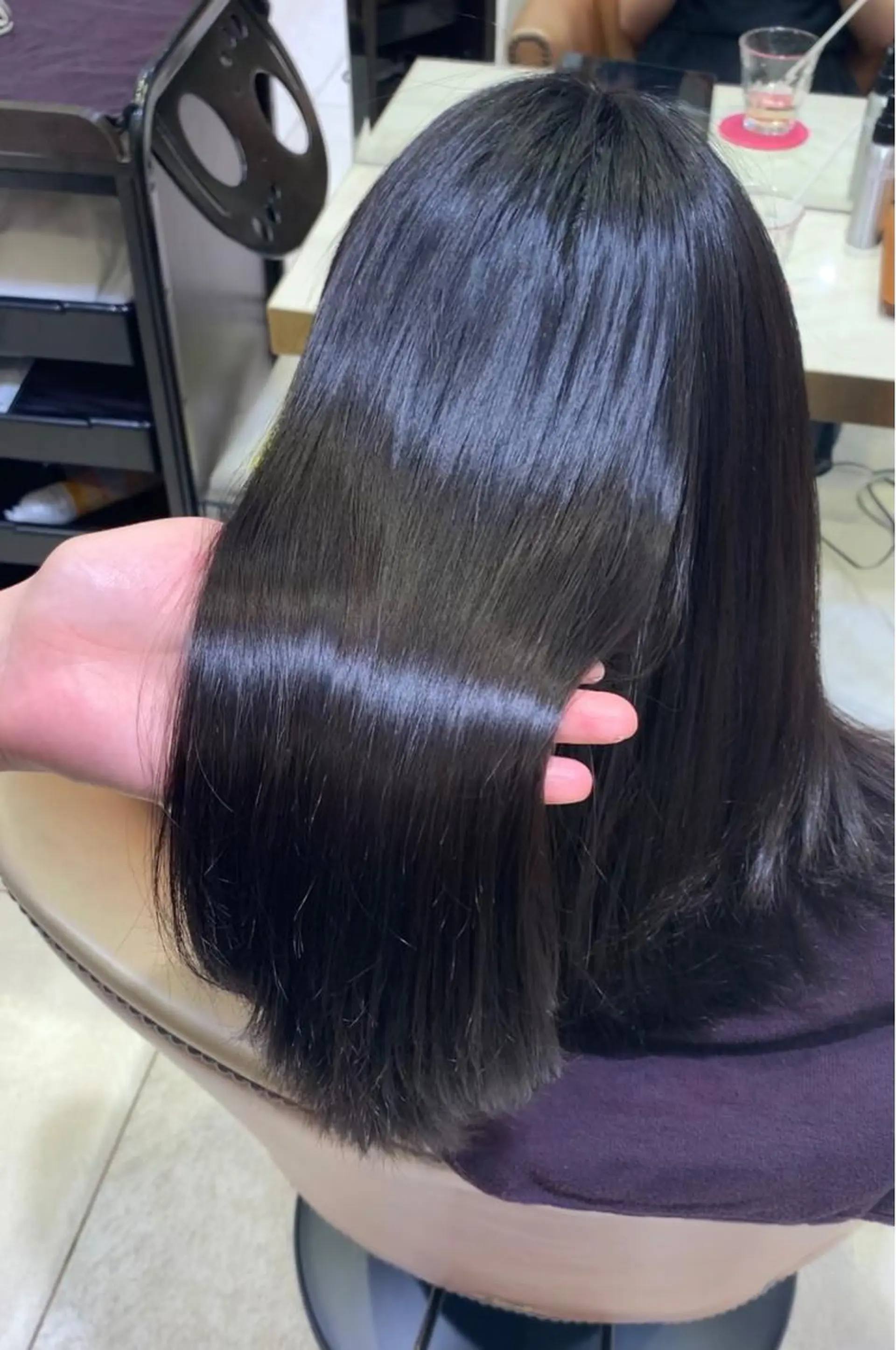 パーマ 韓国🇰🇷透明感 ERIのヘアスタイル