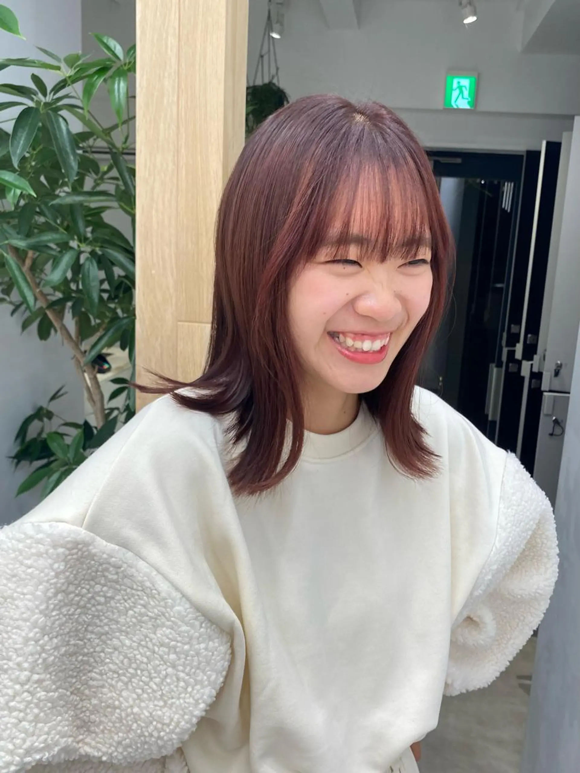 ミディアム カラー noa/ 渋谷のヘアスタイル