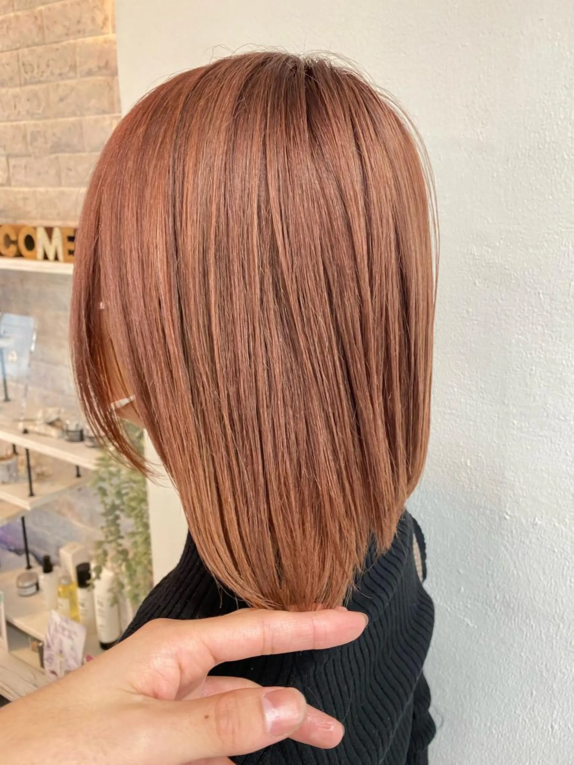 ショート カラー カット ヘアカラー トリートメント レイヤーウルフ エクステ磯部のヘアスタイル