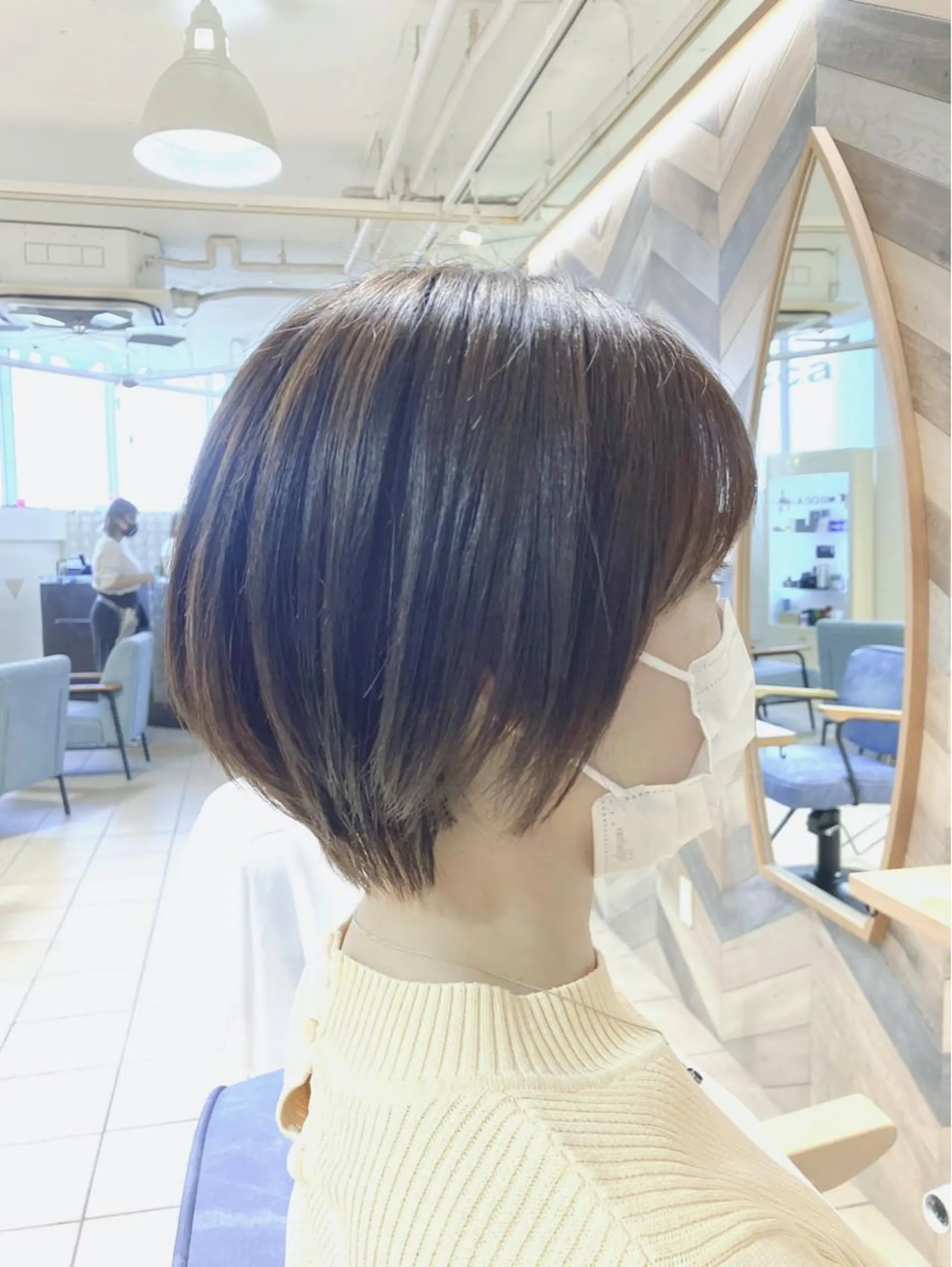 ショート カット 奥谷 美代子のヘアスタイル
