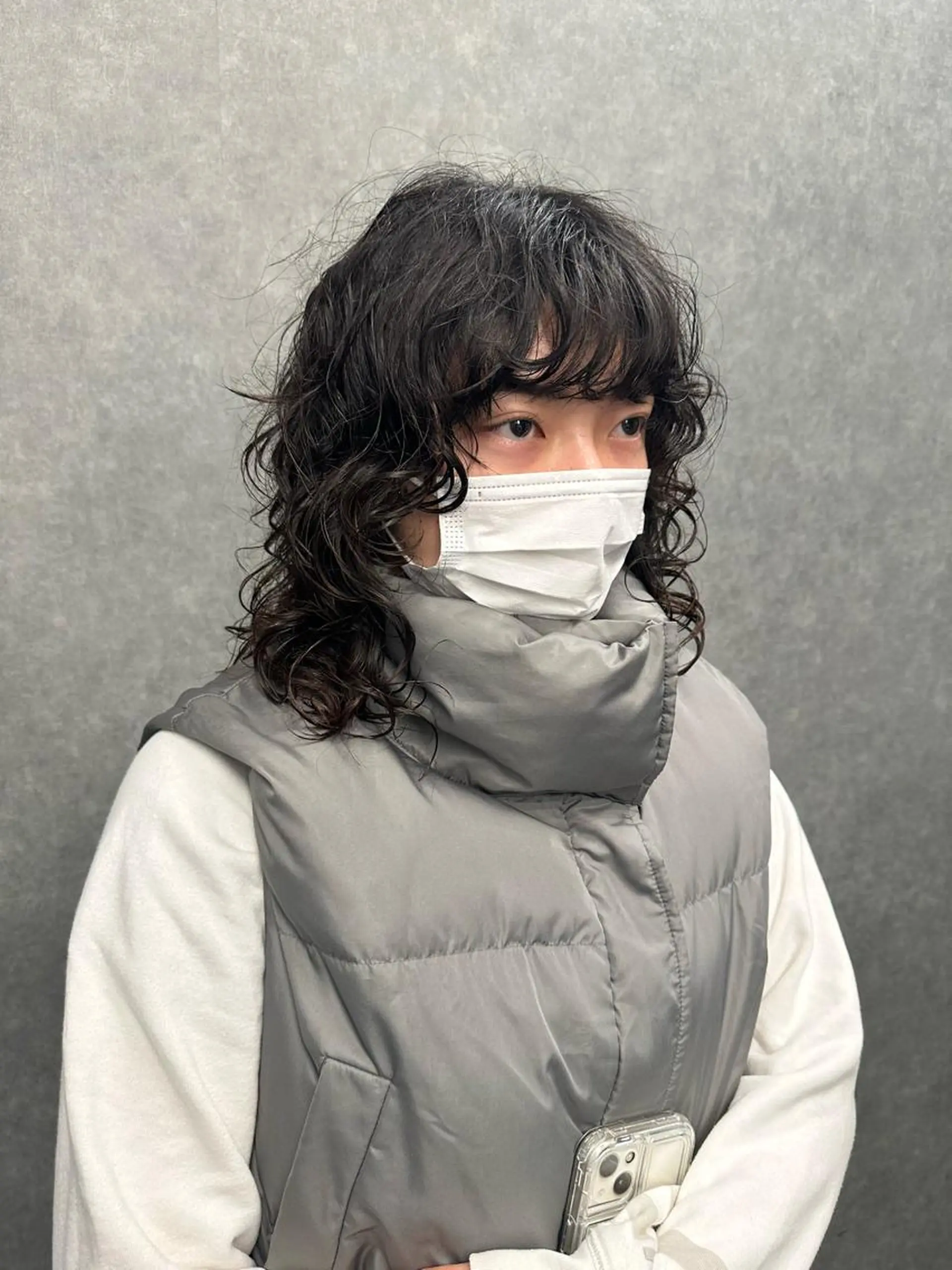 セミロング 古沢 新のヘアスタイル