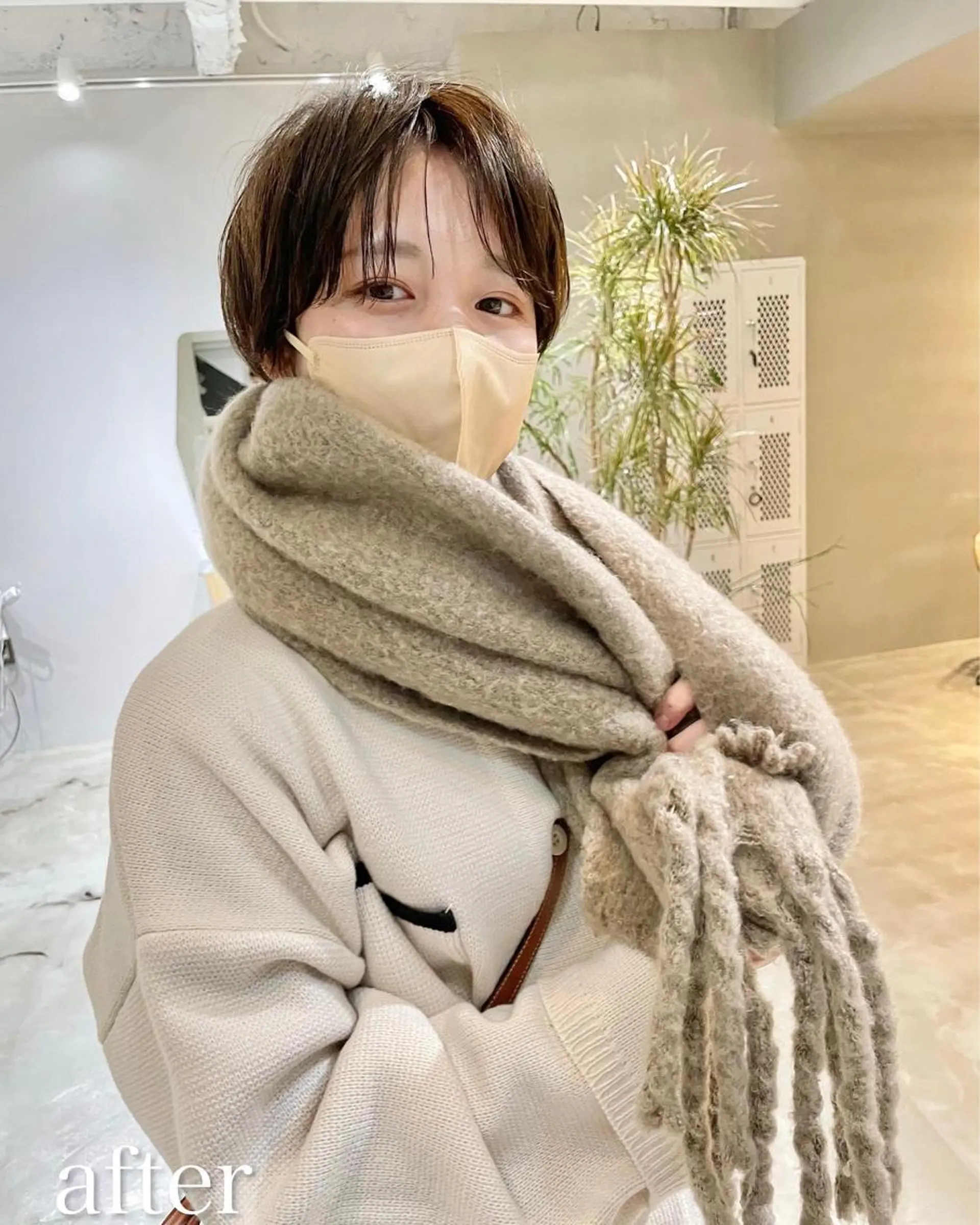 ショート パーマ tuna   トゥナ所属・藤川 暖士のヘアスタイル