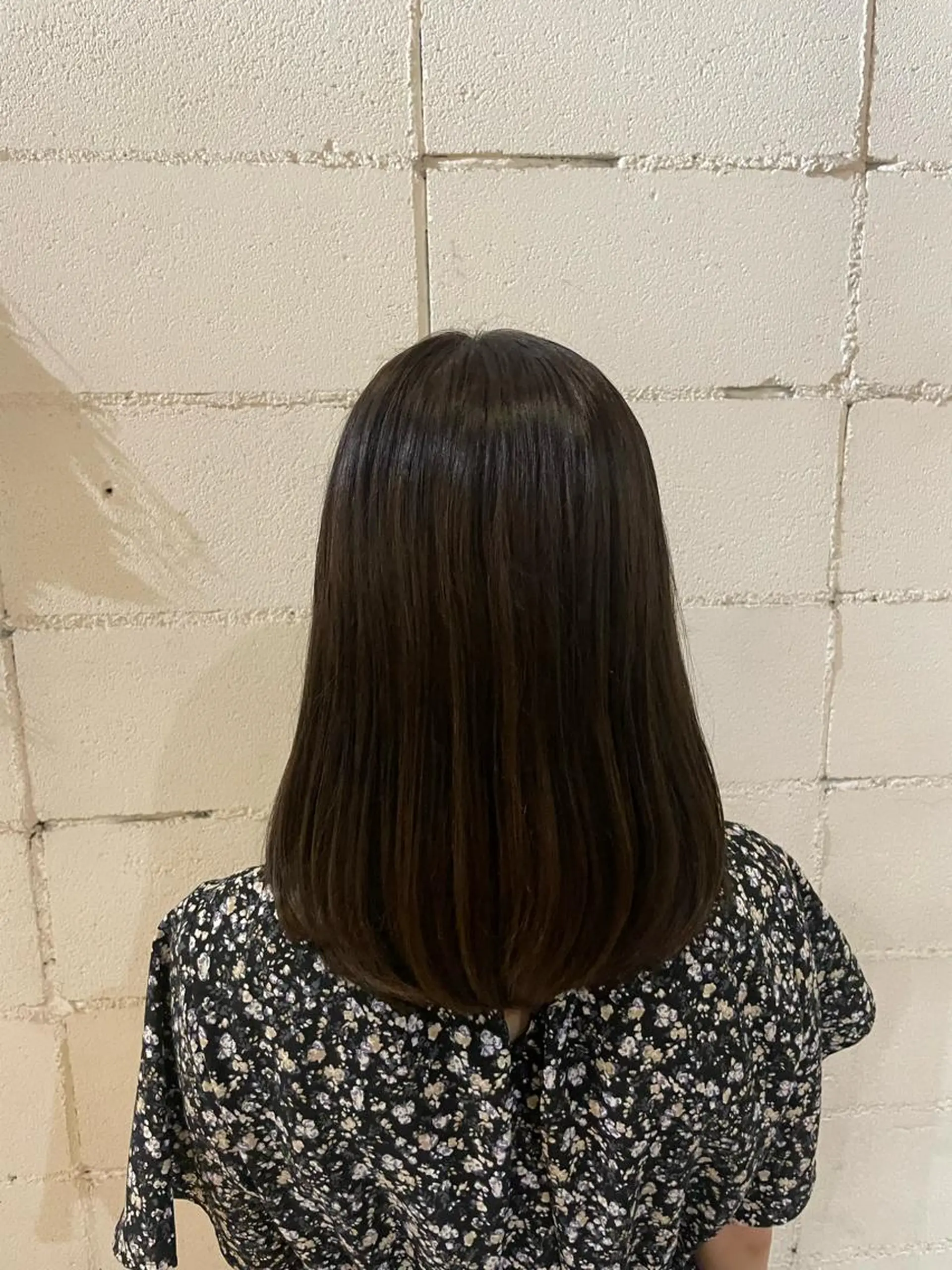 ミディアム カラー いまじゅく あおいのヘアスタイル