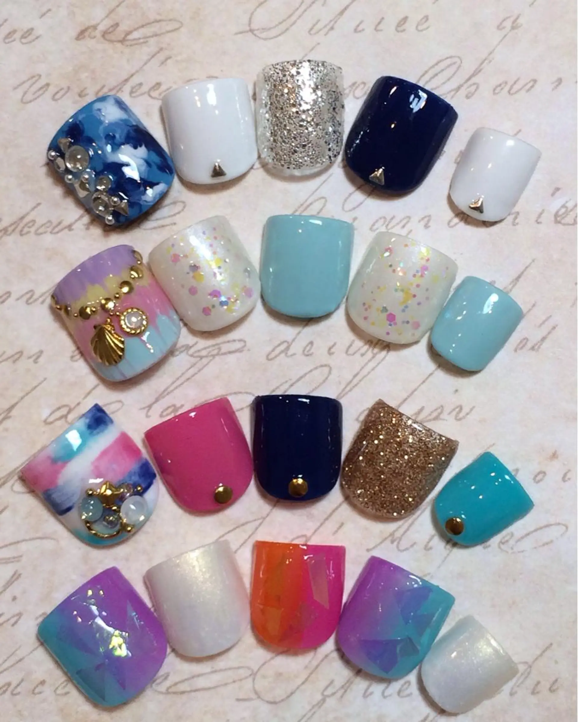 ネイル フットネイル jdn kayokoのネイルデザイン