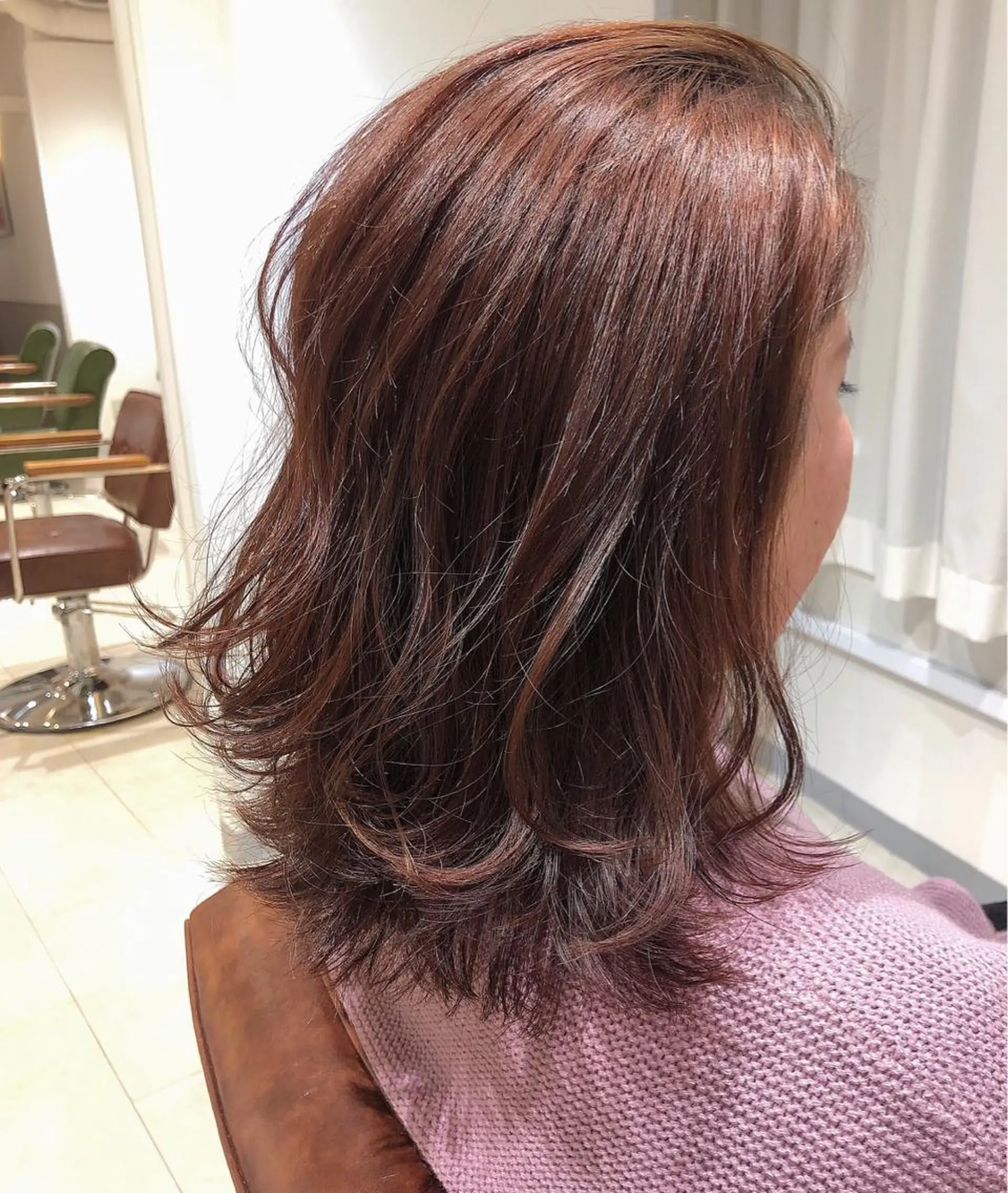 ミディアム レイヤーカット 外ハネヘア 過去一の柔髪ヘア 🌿IVYjoureのヘアスタイル