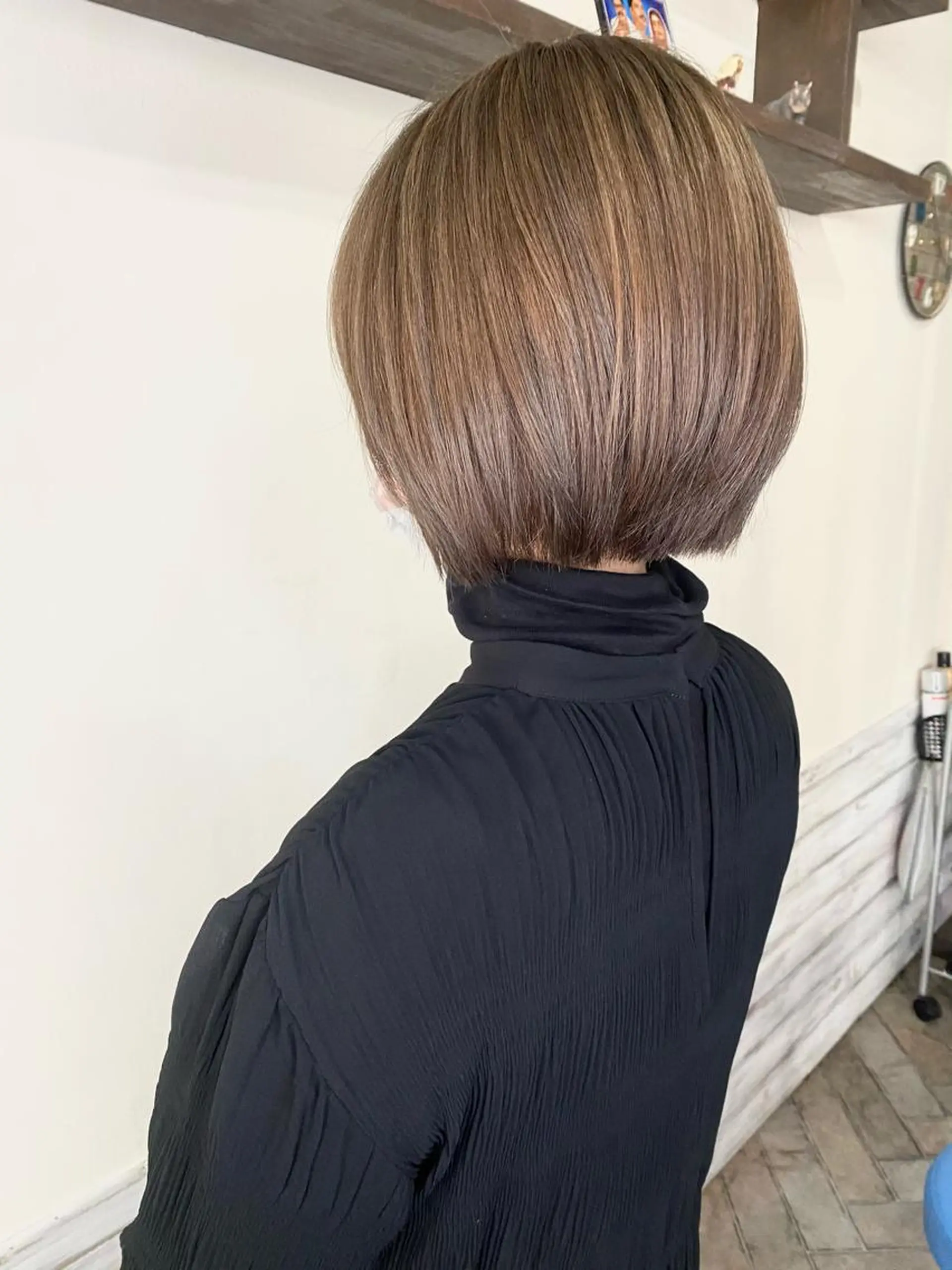 ショート カラー カット ヘアカラー トリートメント 店長 奈須 雄紀のヘアスタイル