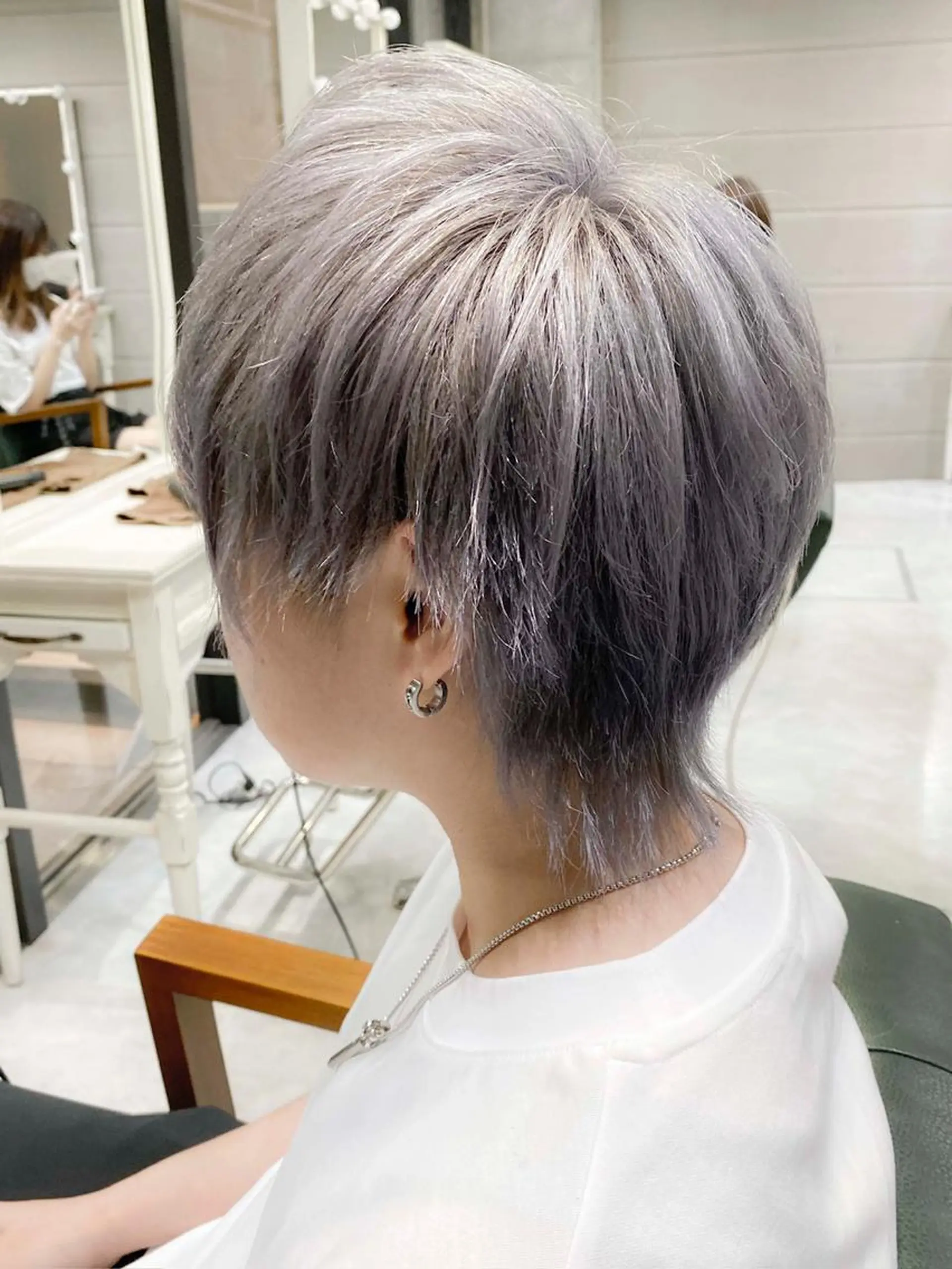 ショート カラー ヘアアレンジ メンズ メンズブリーチ メンズ韓国風 韓国マッシュ マッシュ ツーブロック 𝐑𝐈𝐍𝐊𝐀 🐷🖤のヘアスタイル