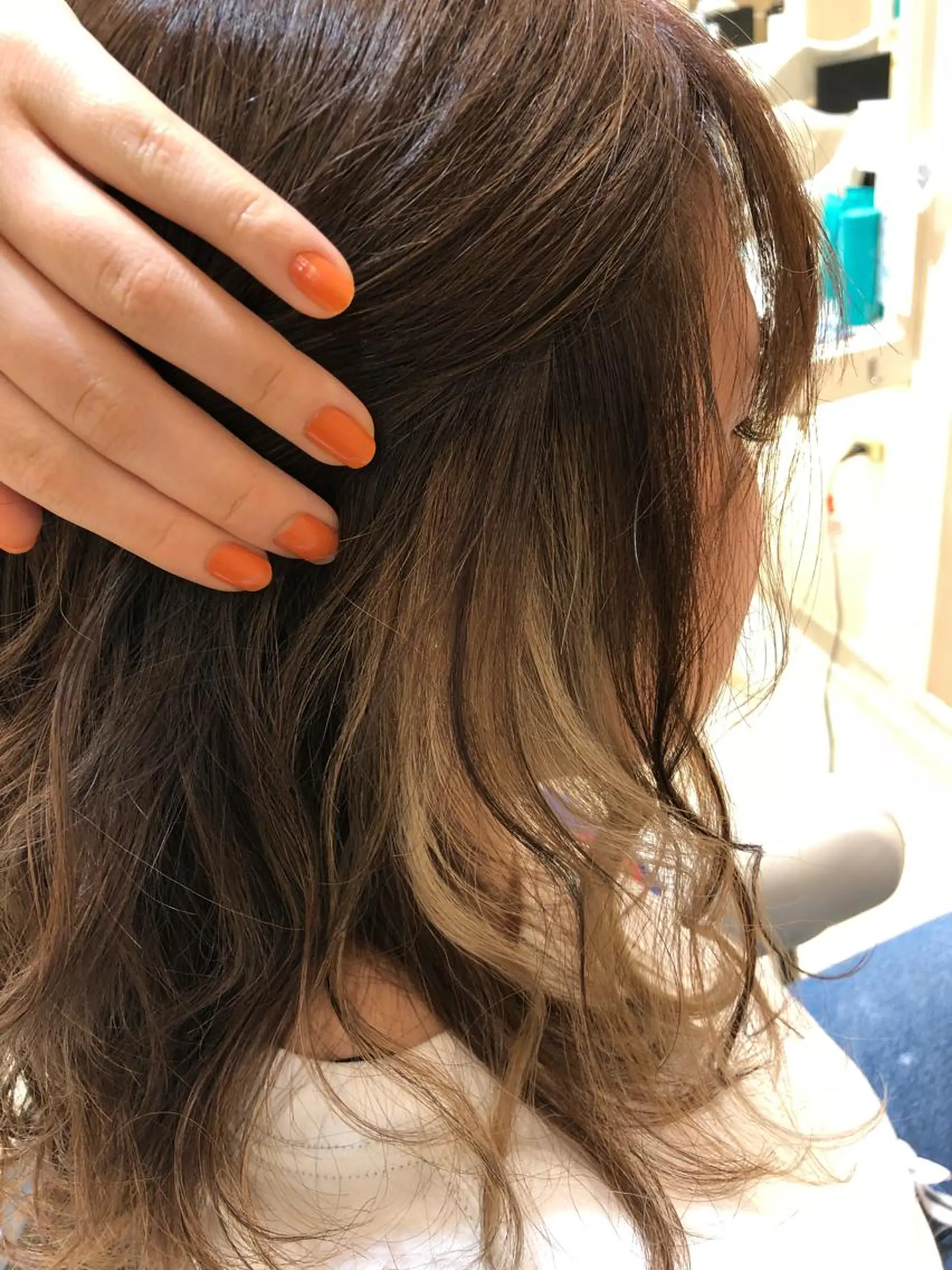 ミディアム カラー Ash中目黒店 榊間茜のヘアスタイル