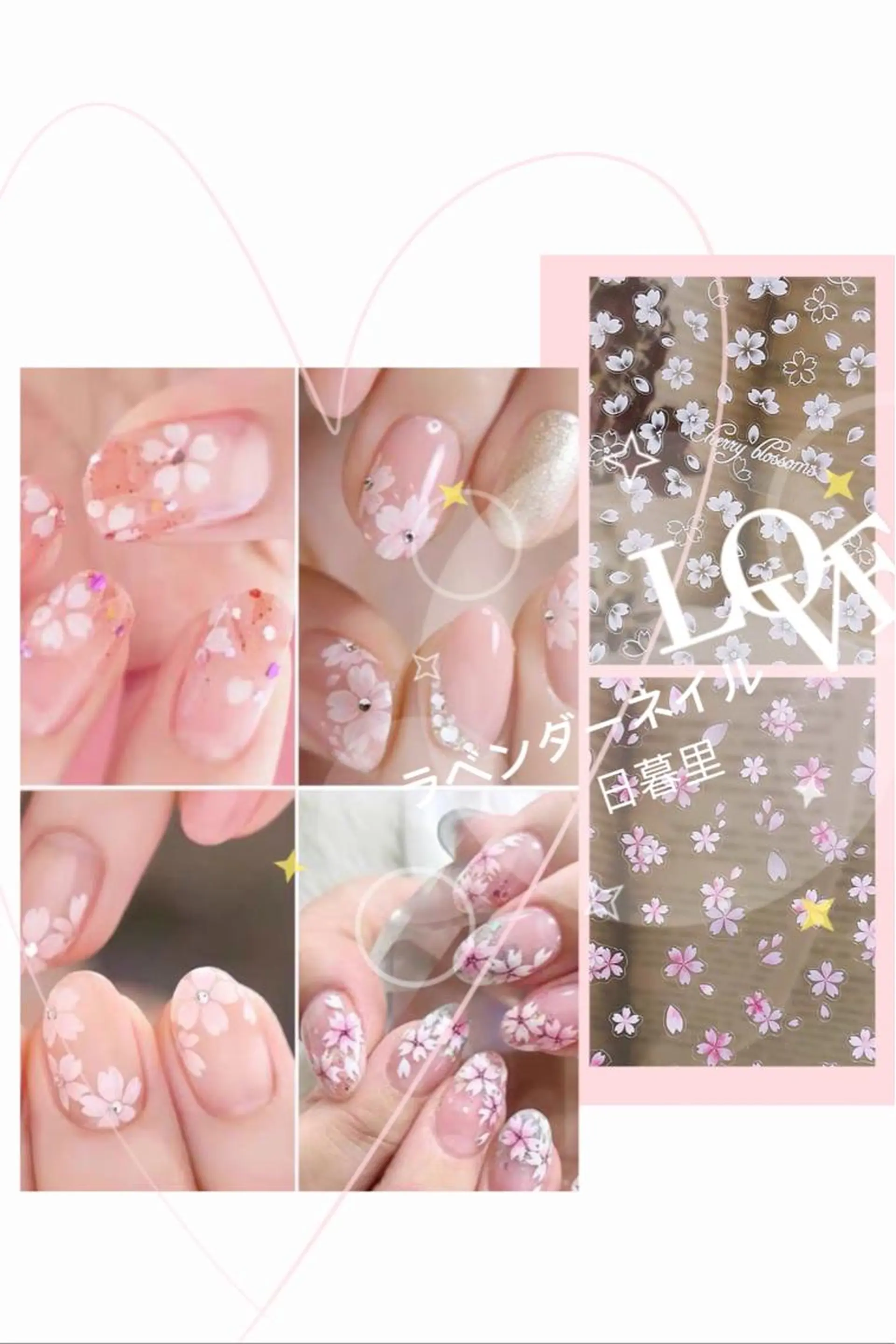 ネイル アートネイル ストーンネイル ラベンダー💖日暮里 ルル💖ネイルのネイルデザイン