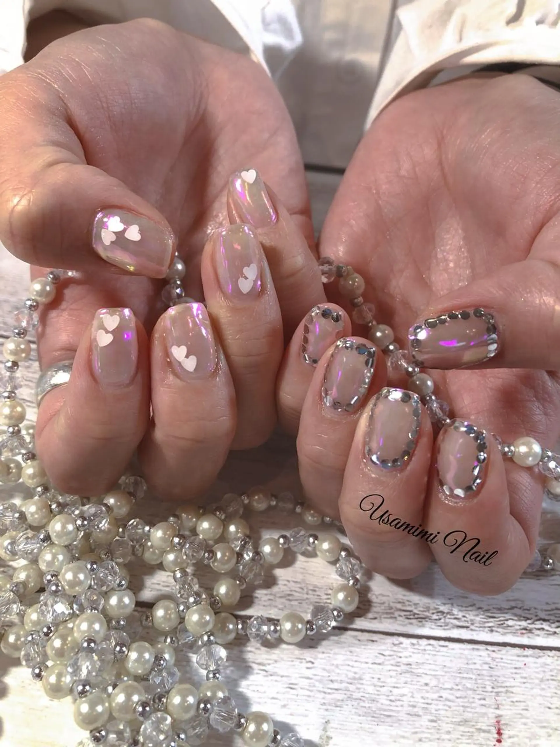 ネイル ハンドネイル USAMiMi 🐰💕のネイルデザイン