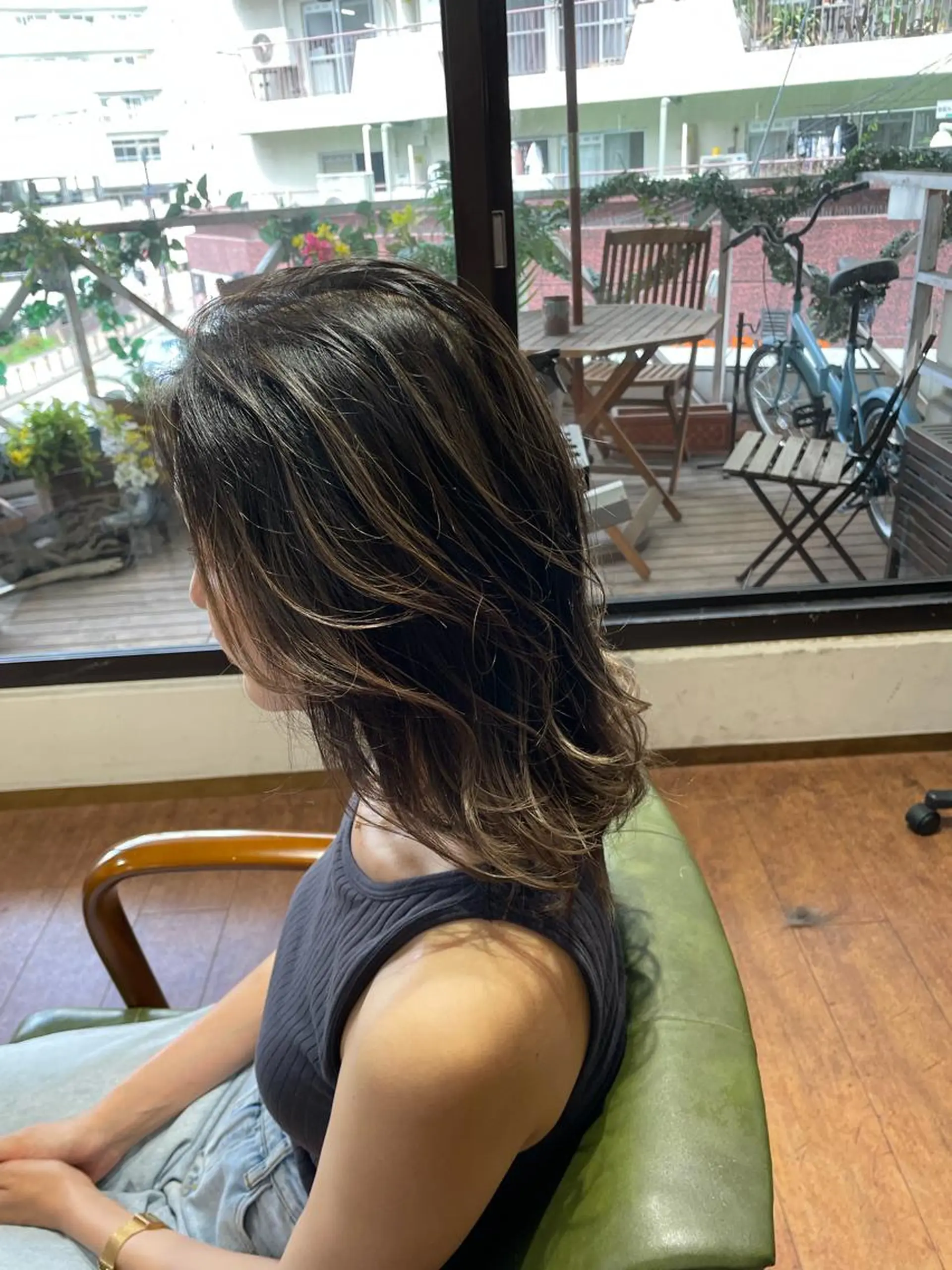 ミディアム @ KENのヘアスタイル