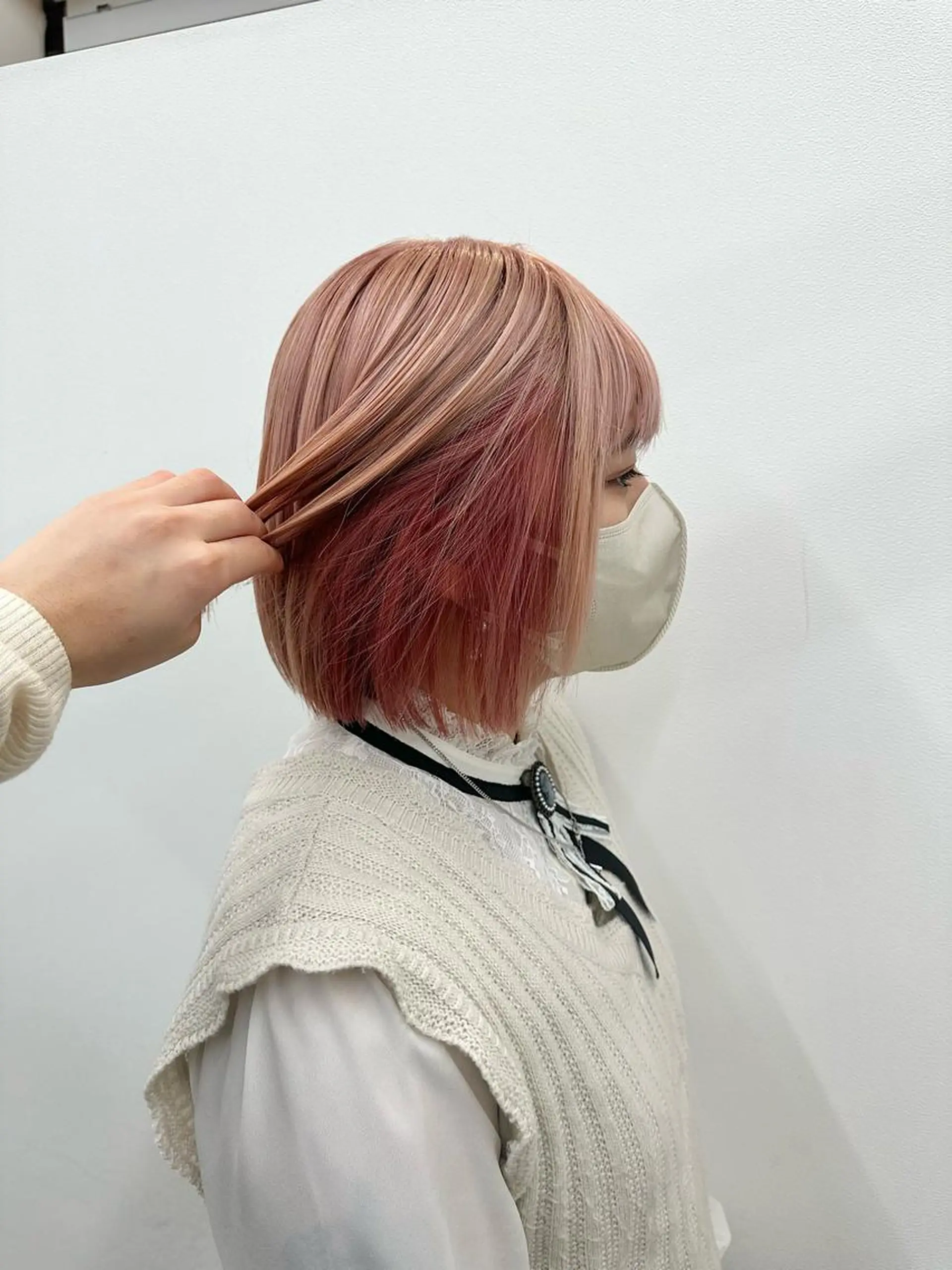 ショート 🩵albis/めい 大宮/ブリーチ🦋のヘアスタイル