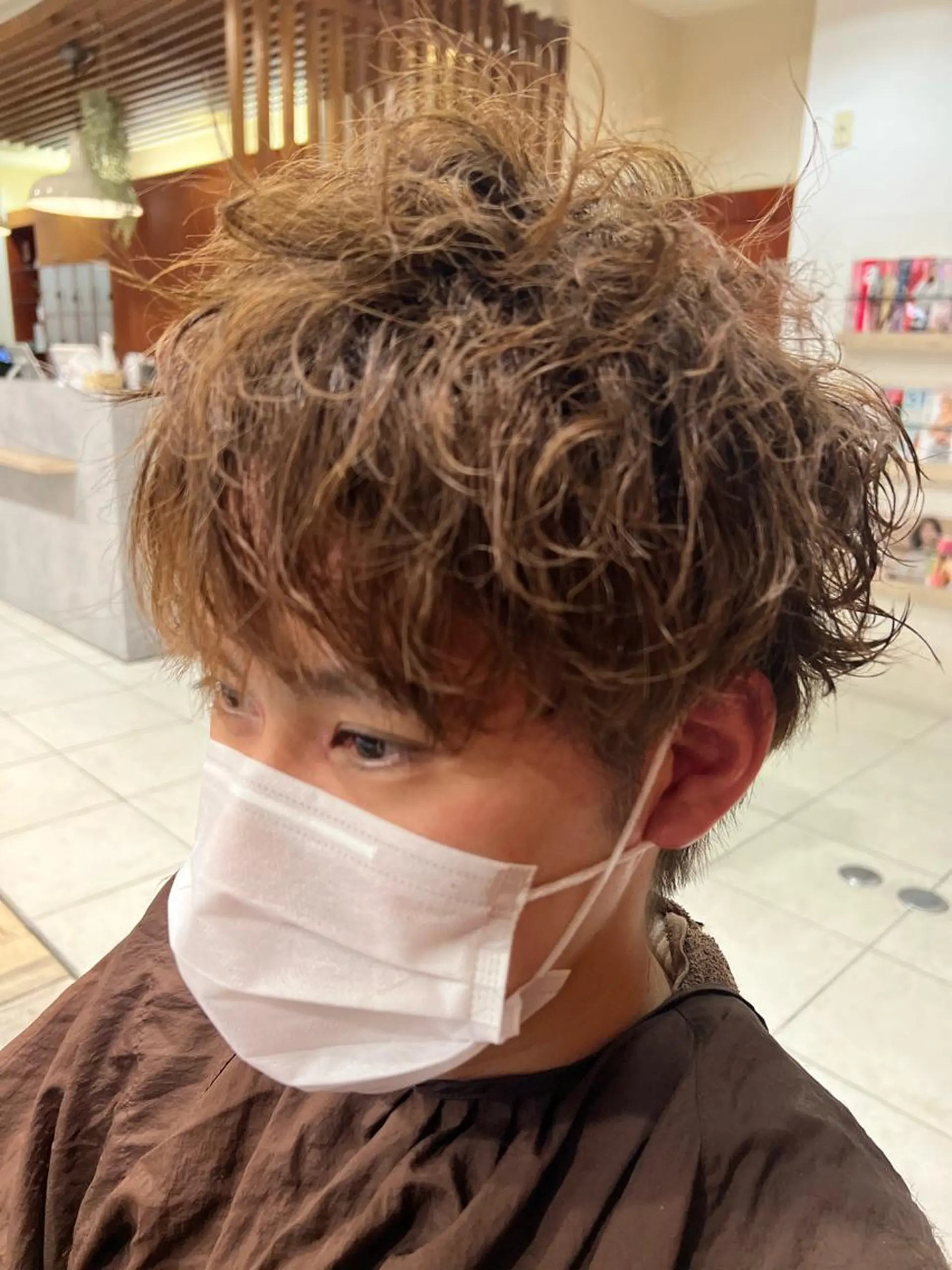 ショート パーマ Hair&Make EARTH 綾瀬店所属・EARTH岩楯 優貴のヘアスタイル